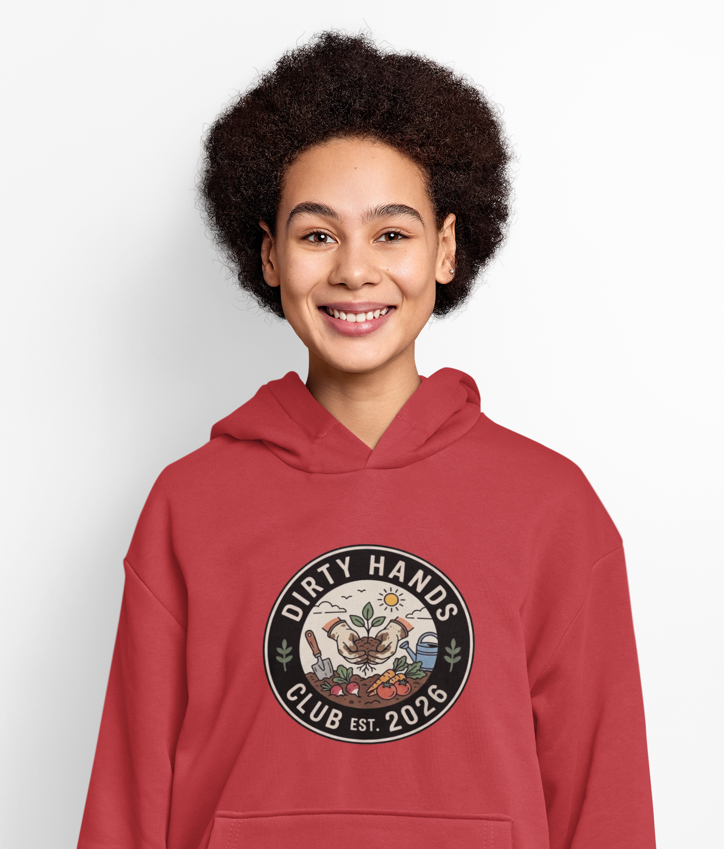 Dirty Hands Club Hoodie — Vintage Mechanic Logo Pullover