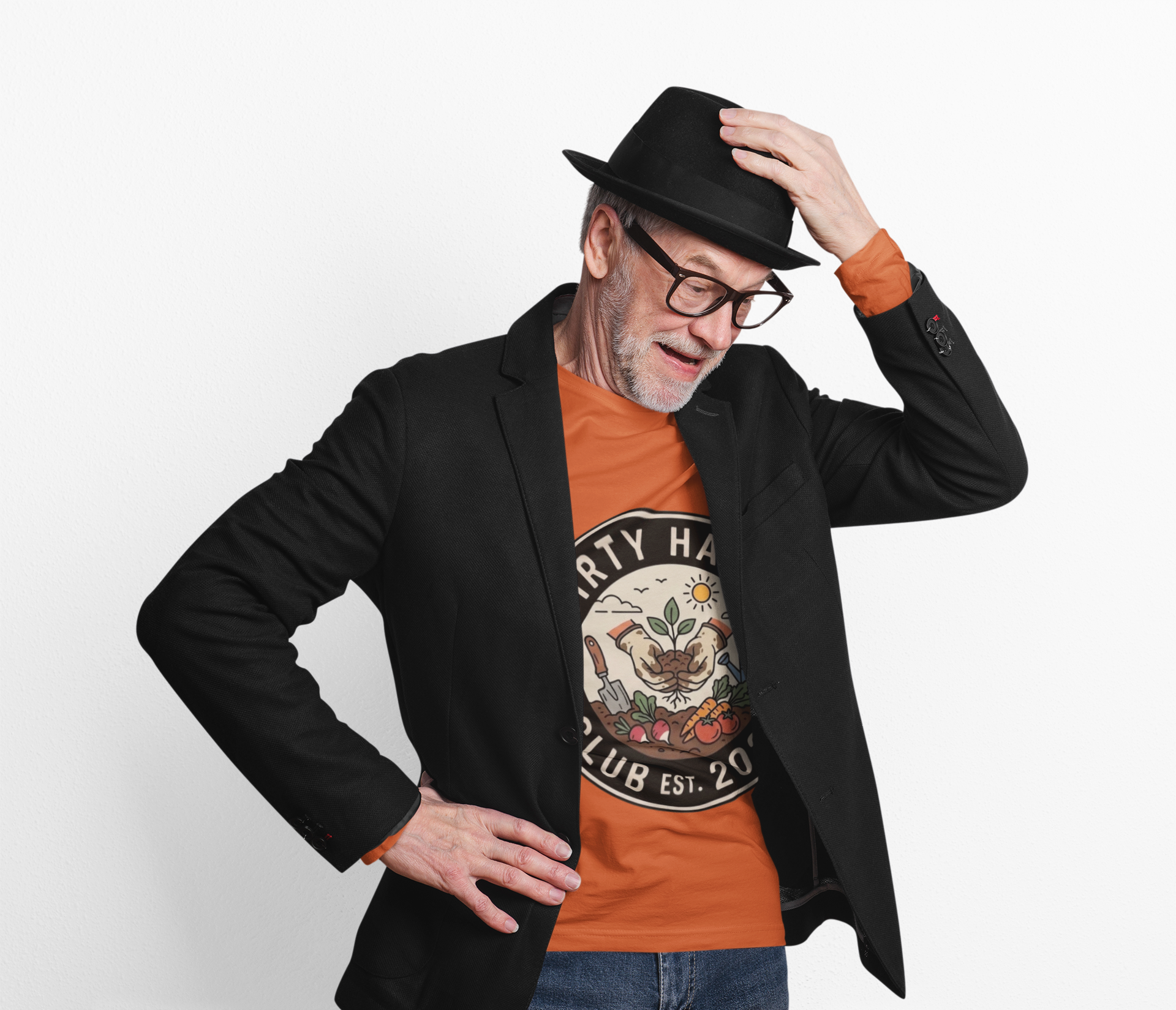Gardener "Dirty Hands Club Est. 2026" Long Sleeve Tee