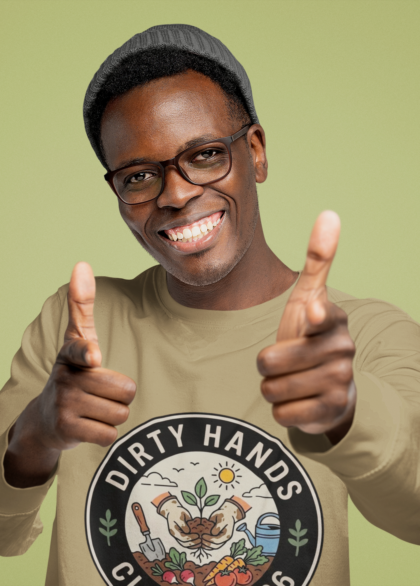 Gardener "Dirty Hands Club Est. 2026" Long Sleeve Tee
