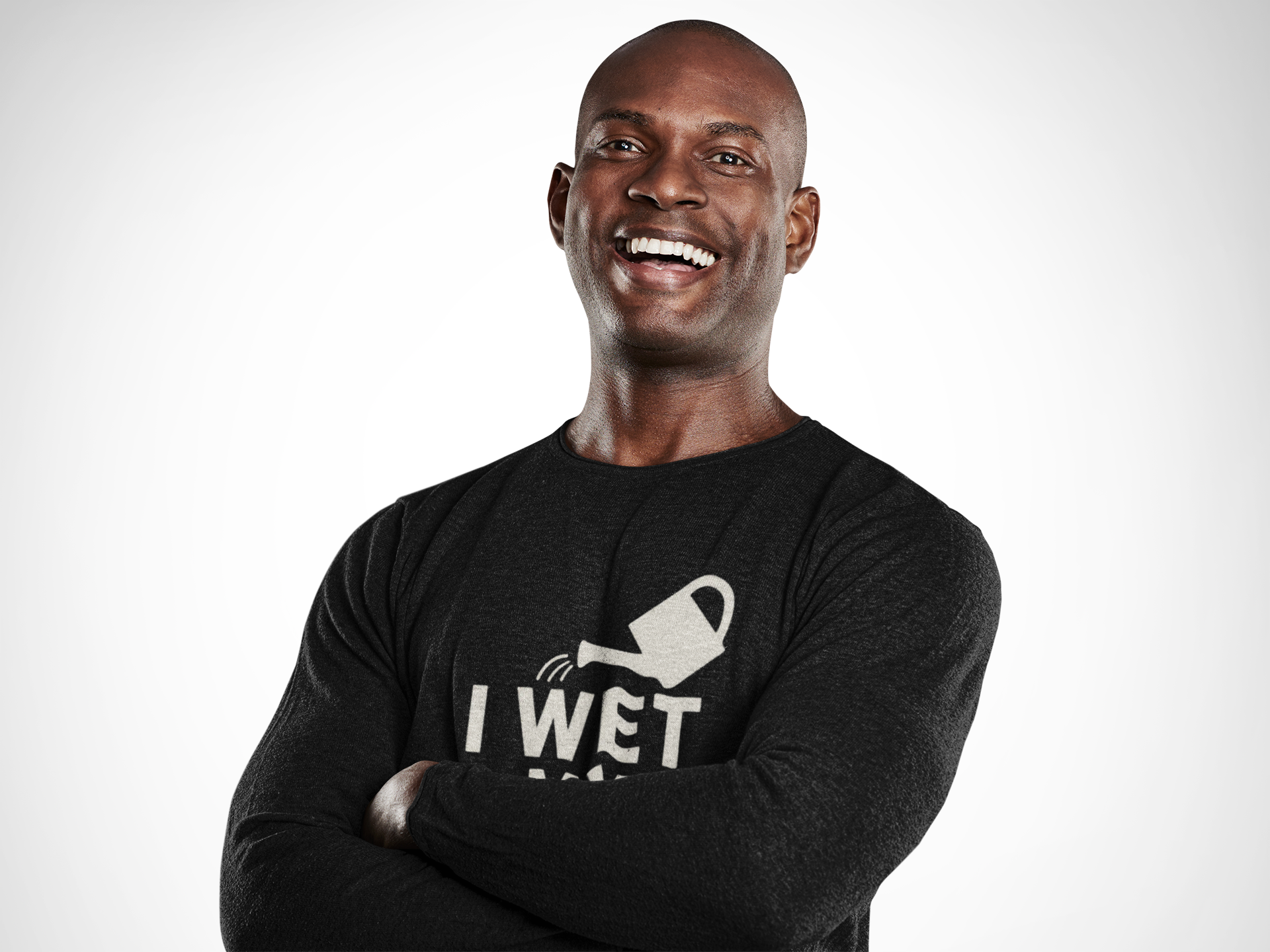 I Wet My Plants Long Sleeve Tee — Funny Plant Lover Gardening Shirt