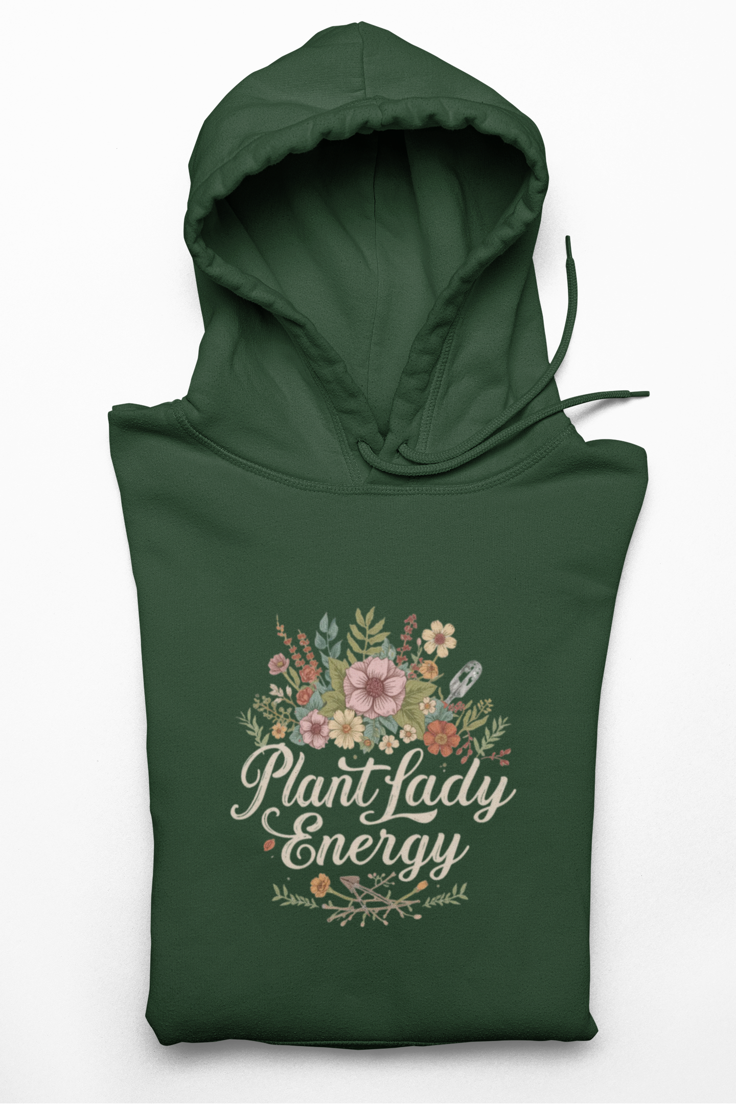 Hoodie | Plant Lady Cozy Floral "Plant Lady" Hoodie