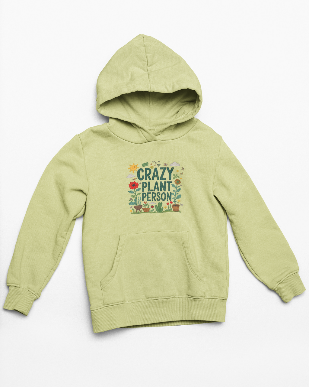 Crazy Plant Person Hoodie – Botanical Gardener Gift Sweatshirt