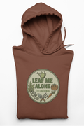 Leaf Me Alone I'm Gardening Hoodie — Vintage Gardening Sweatshirt