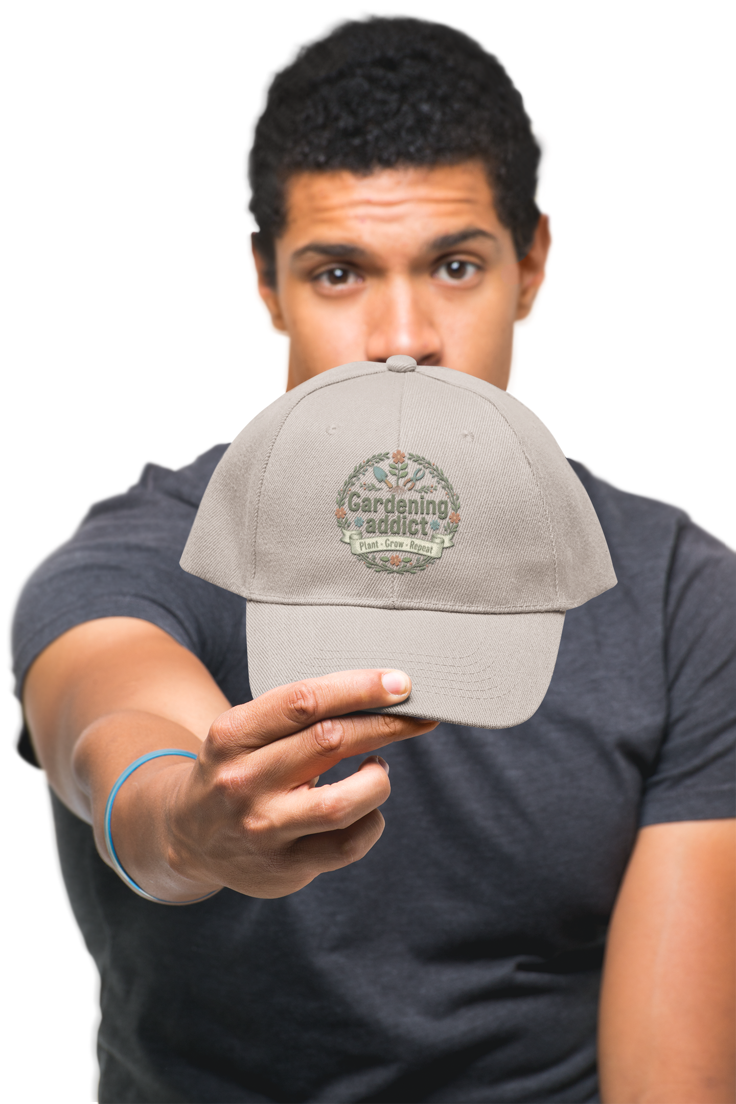 Gardening Addict Dad Cap — Floral Garden Lover Hat