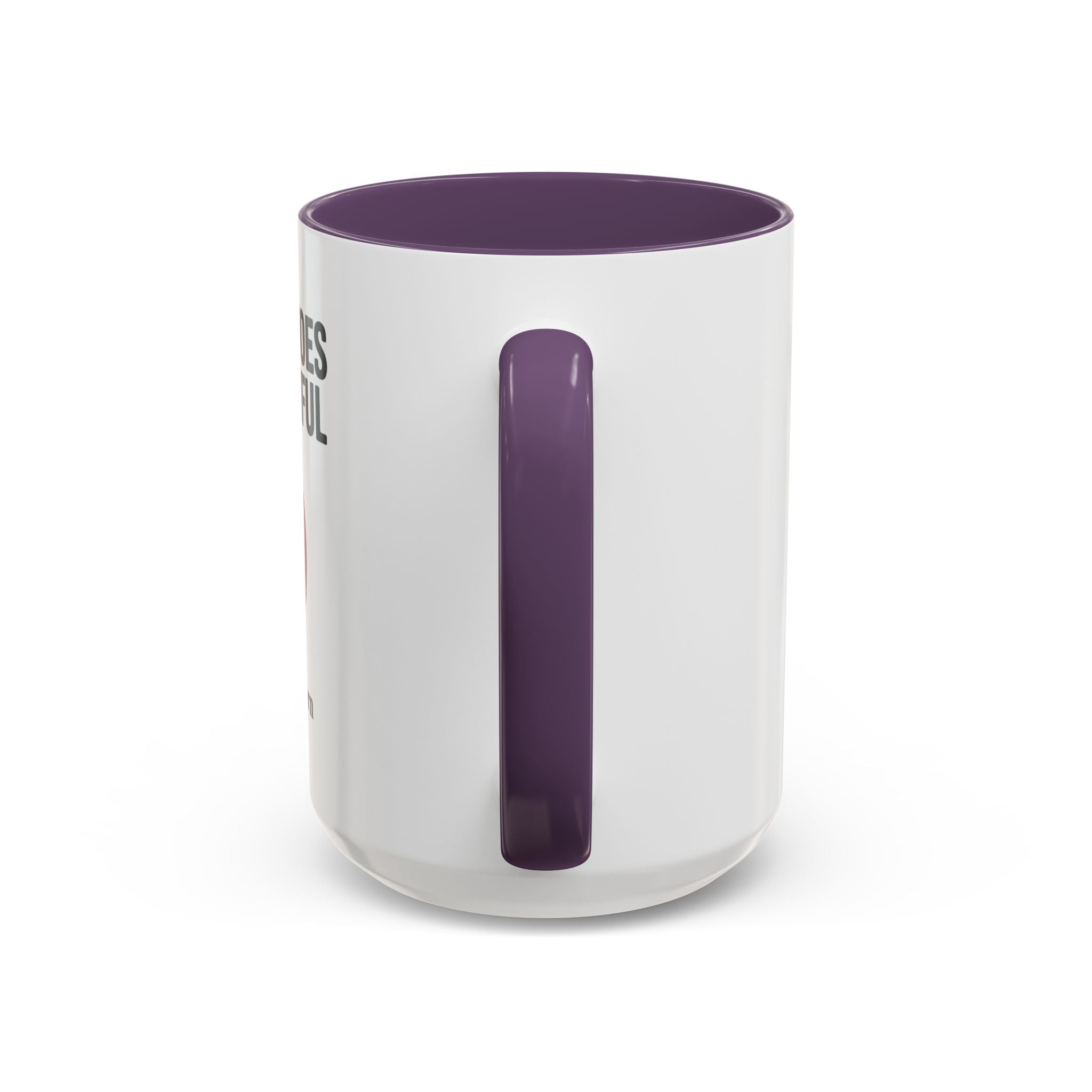 Accent Coffee Mug — "Ripe Tomatoes Are Beautiful" Audrey Hepburn Quote Mug