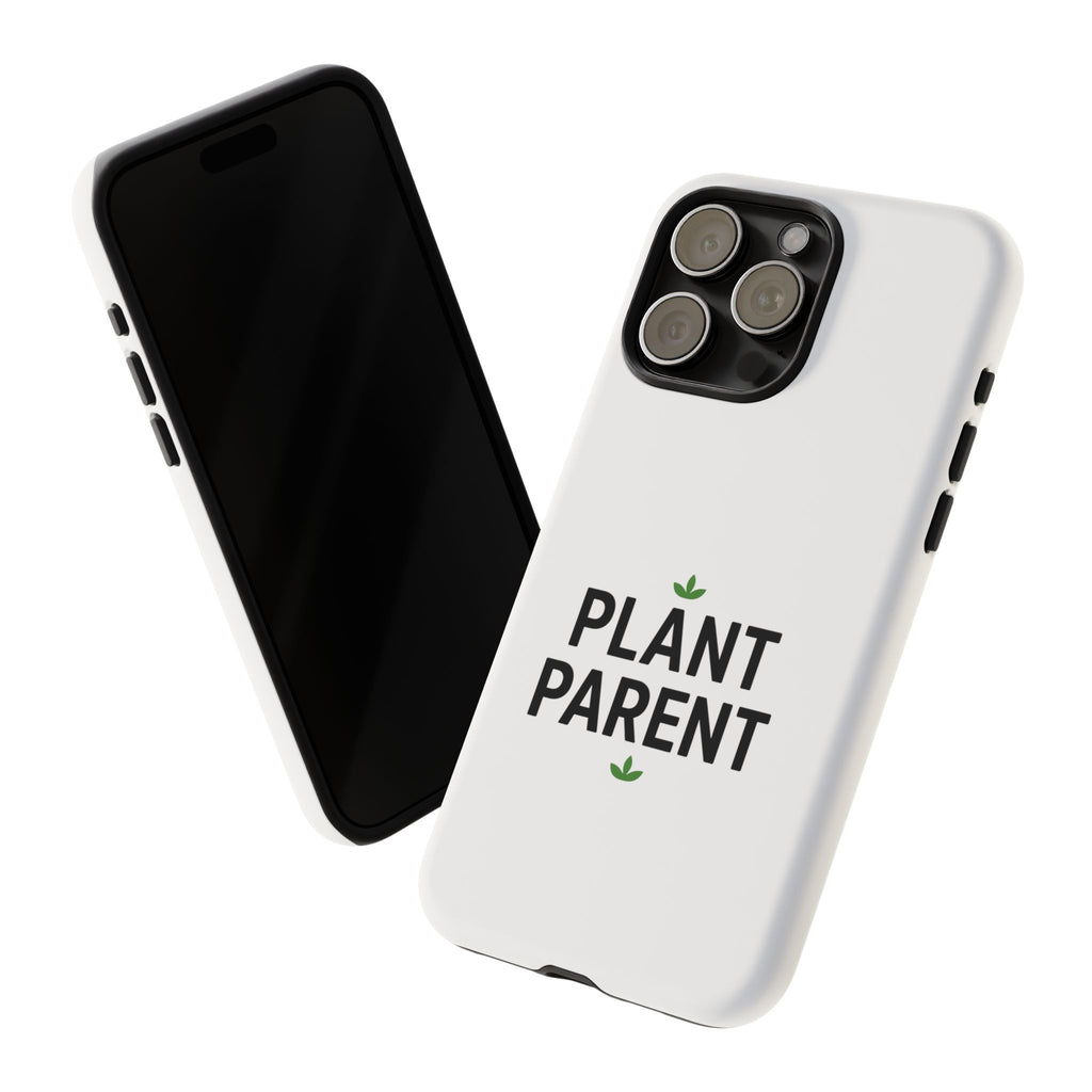 Plant Parent Tough Phone Case – Minimalist Plant Lover Protective Cover