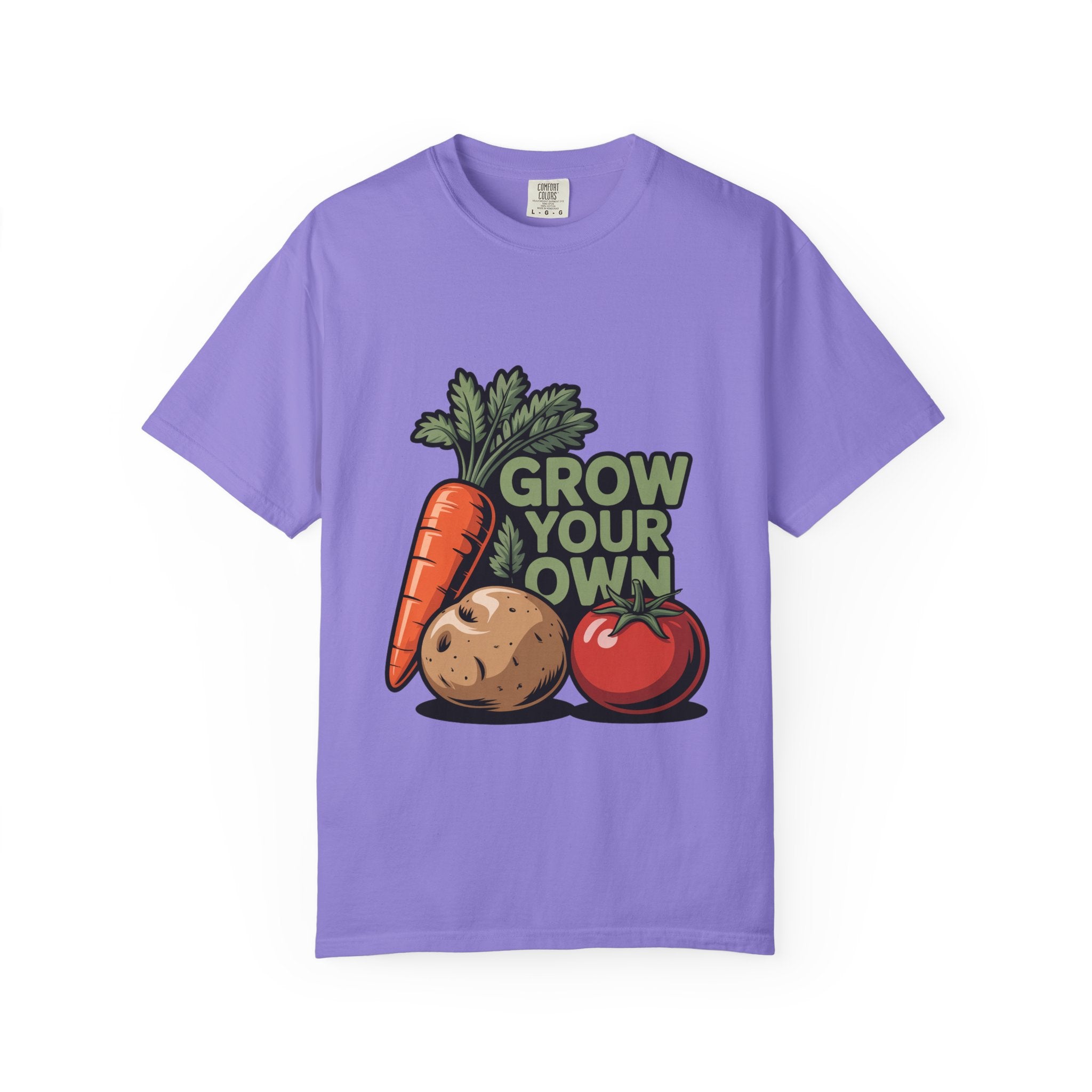 Grow Your Own T-Shirt — Gardening Veggies Graphic Tee
