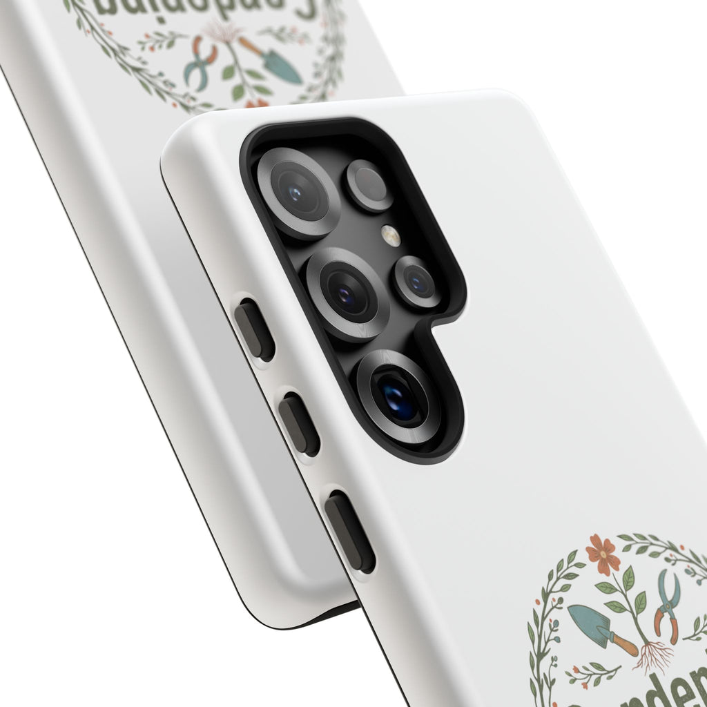 Phone Case — Gardening Addict "Plant • Grow • Repeat" Floral Garden Phone Cover