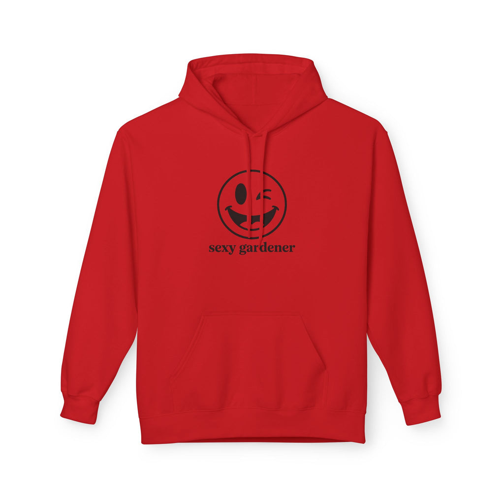 Gardener Smiley Hoodie — "sexy gardener" Graphic Sweatshirt