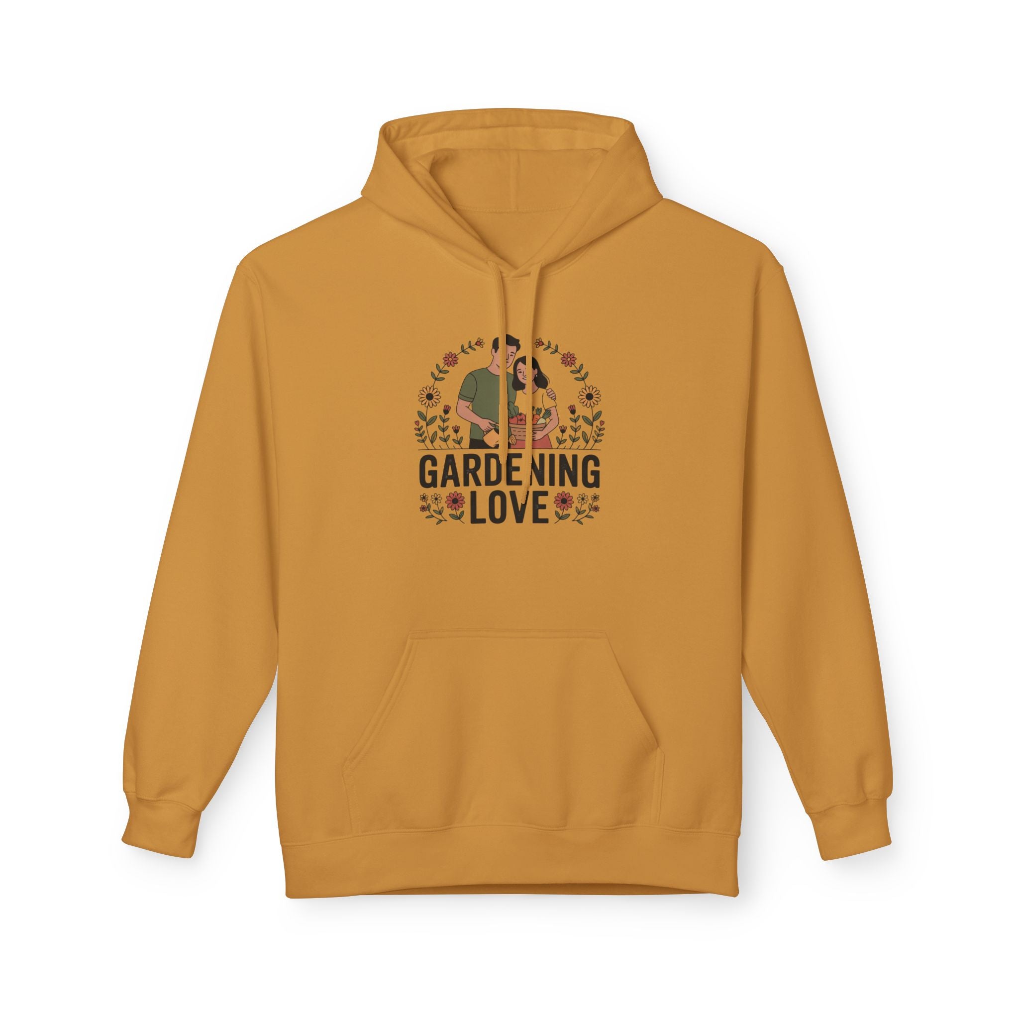 Gardening Love Hoodie — Floral Gardener Sweatshirt for Plant Lovers