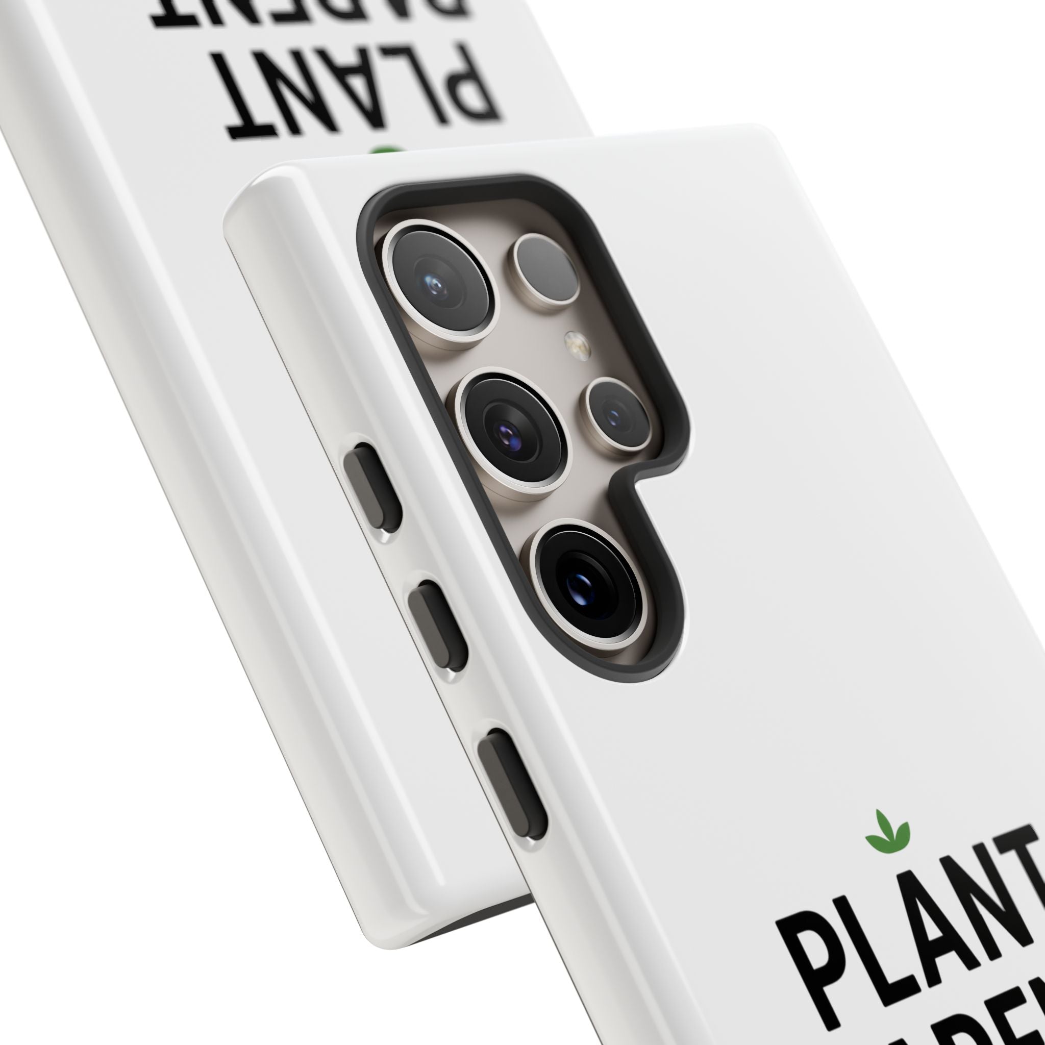 Plant Parent Tough Phone Case – Minimalist Plant Lover Protective Cover