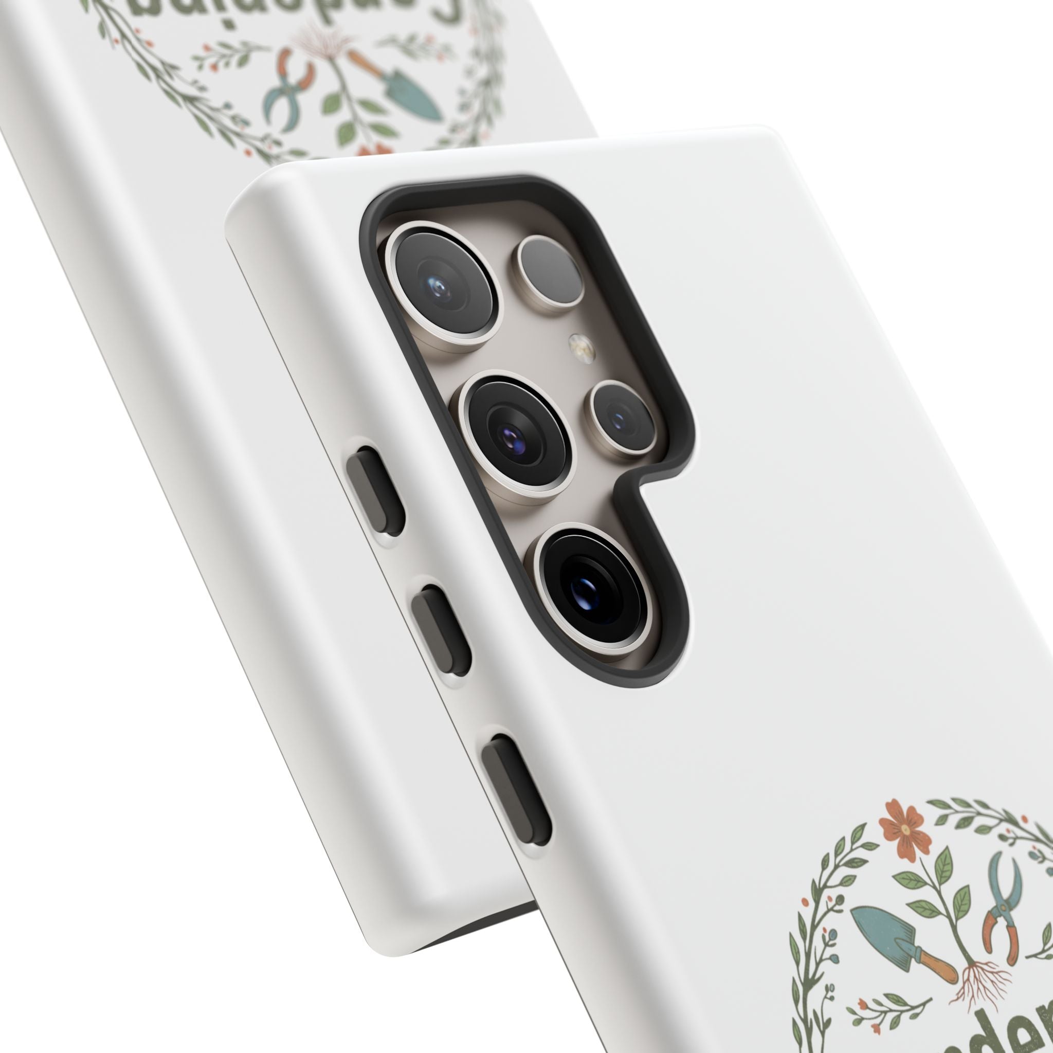 Phone Case — Gardening Addict "Plant • Grow • Repeat" Floral Garden Phone Cover