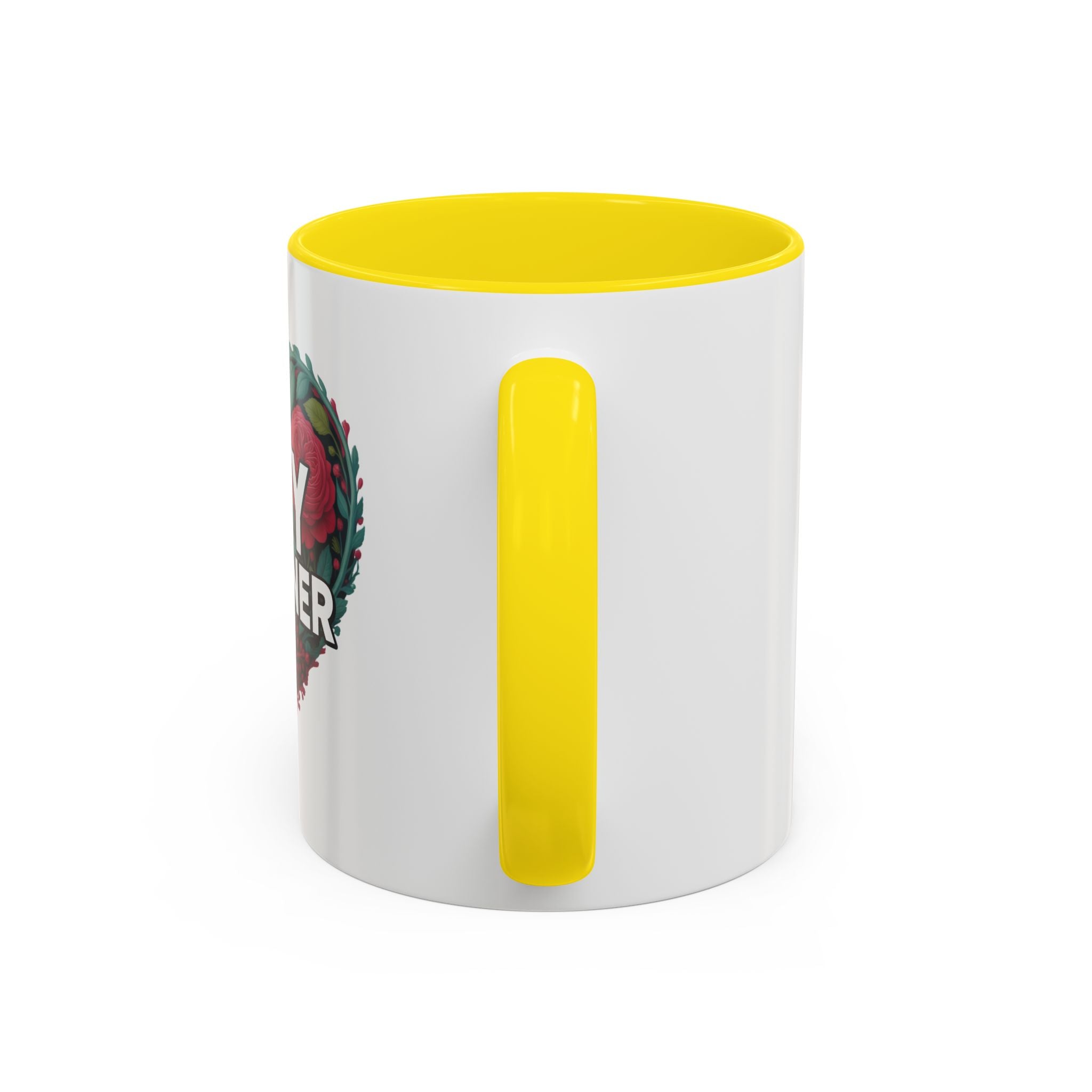 Sexy Gardener Accent Coffee Mug – Floral Heart Gardening Gift (11/15oz)