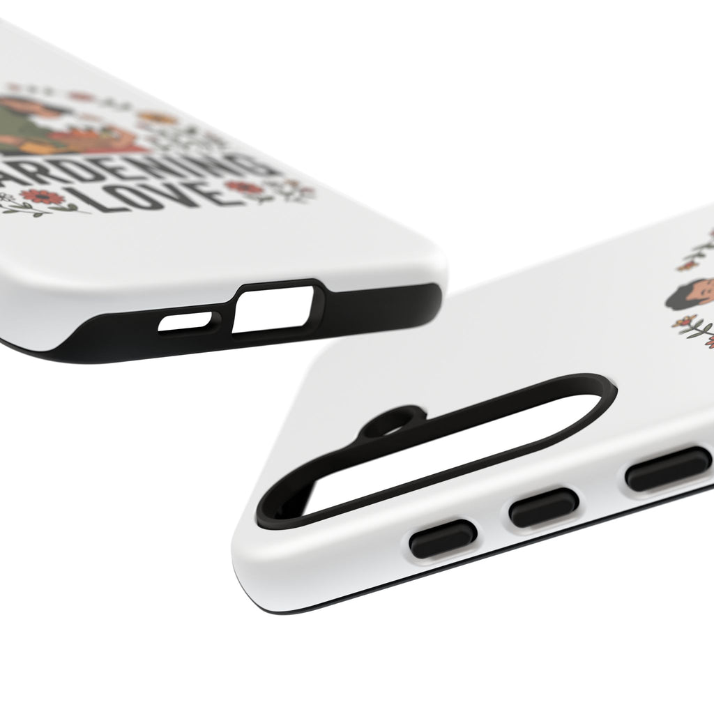 Gardening Love Phone Case — Floral Couple Protective Phone Cover