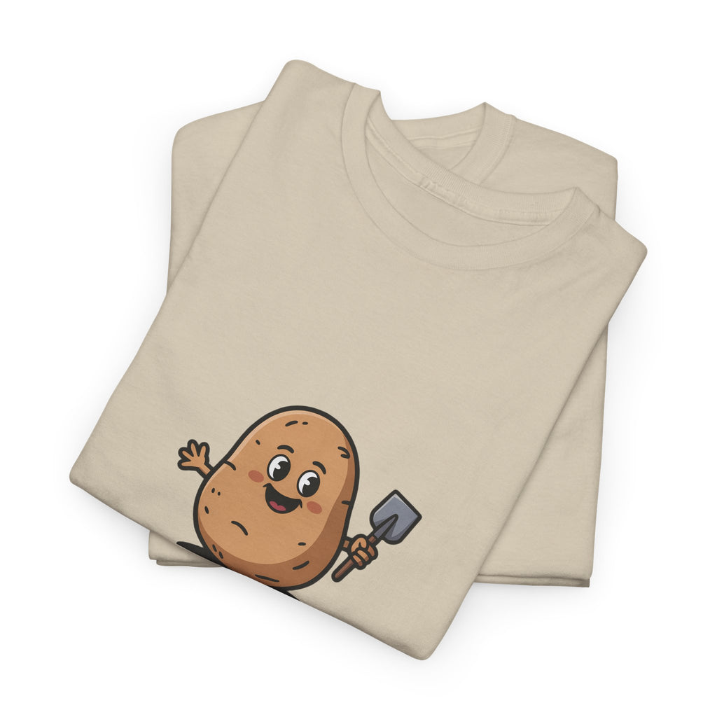 T-Shirt — "Potato Digging Love" Cute Gardening Veggie Tee