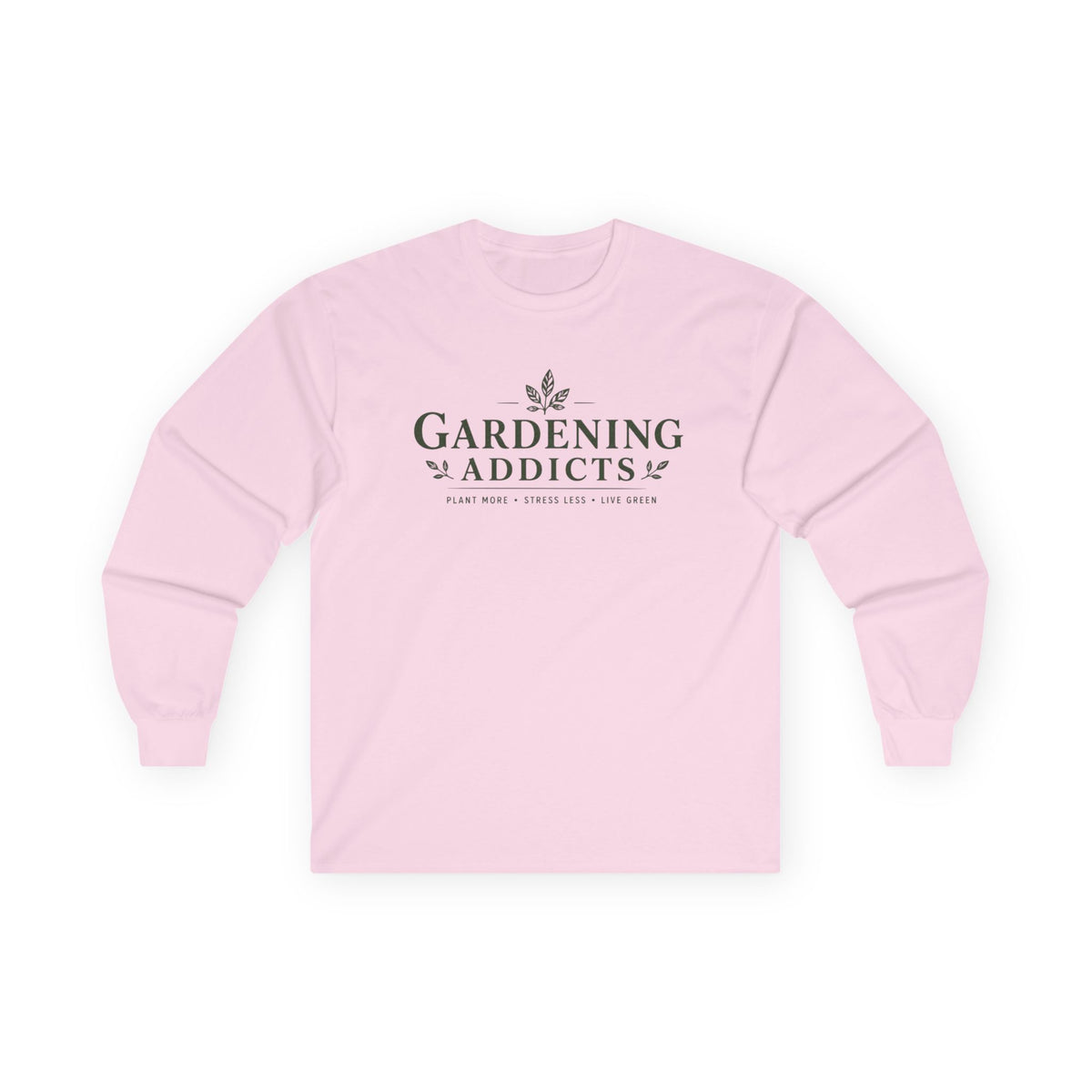 Gardening Addict Long Sleeve Tee — 'Gardening Addicts' Plant Lover Shirt