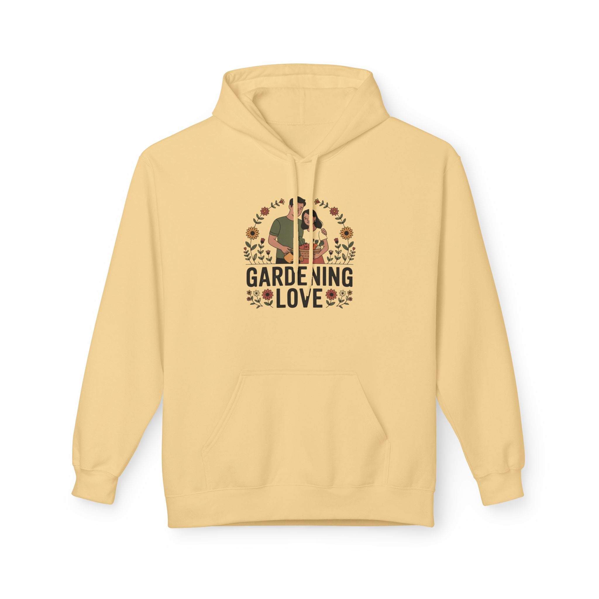 Gardening Love Hoodie — Floral Gardener Sweatshirt for Plant Lovers