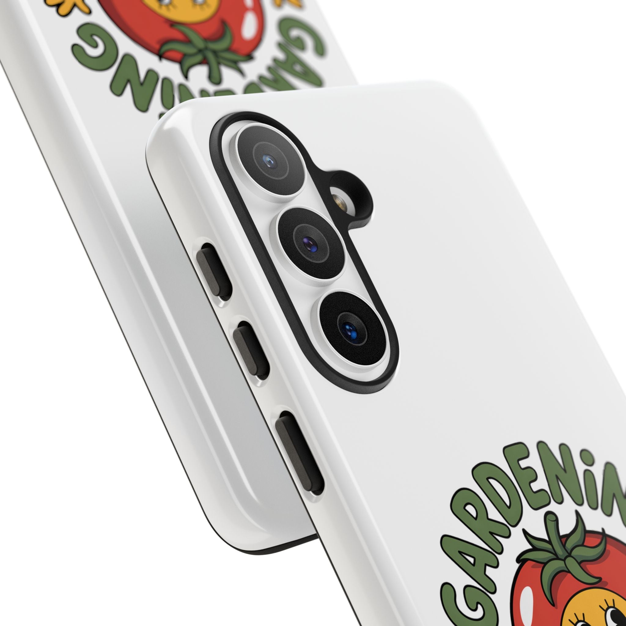 Gardening Skills Phone Case — Cute Tomato Plant Lover Protective Cover