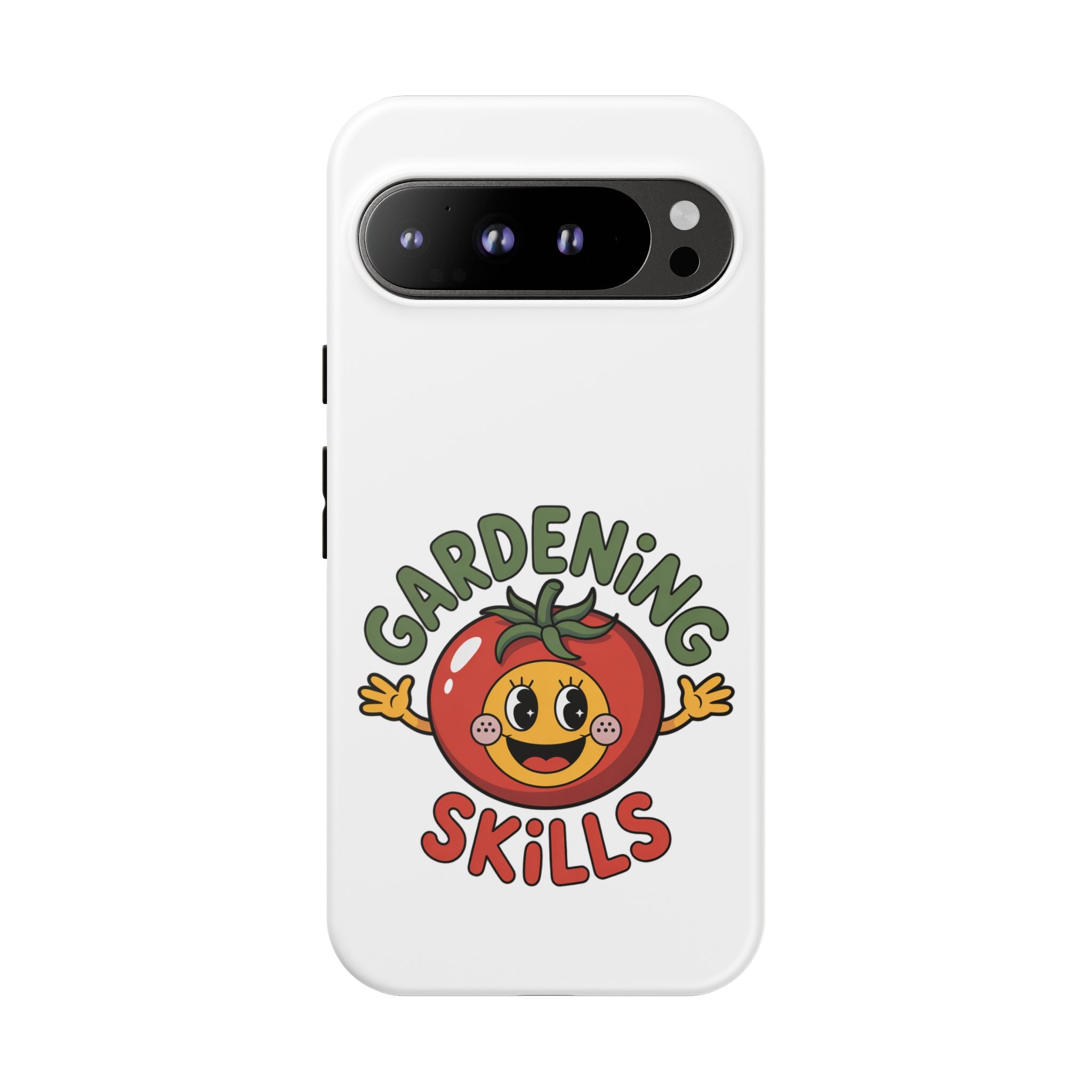 Gardening Skills Phone Case — Cute Tomato Plant Lover Protective Cover