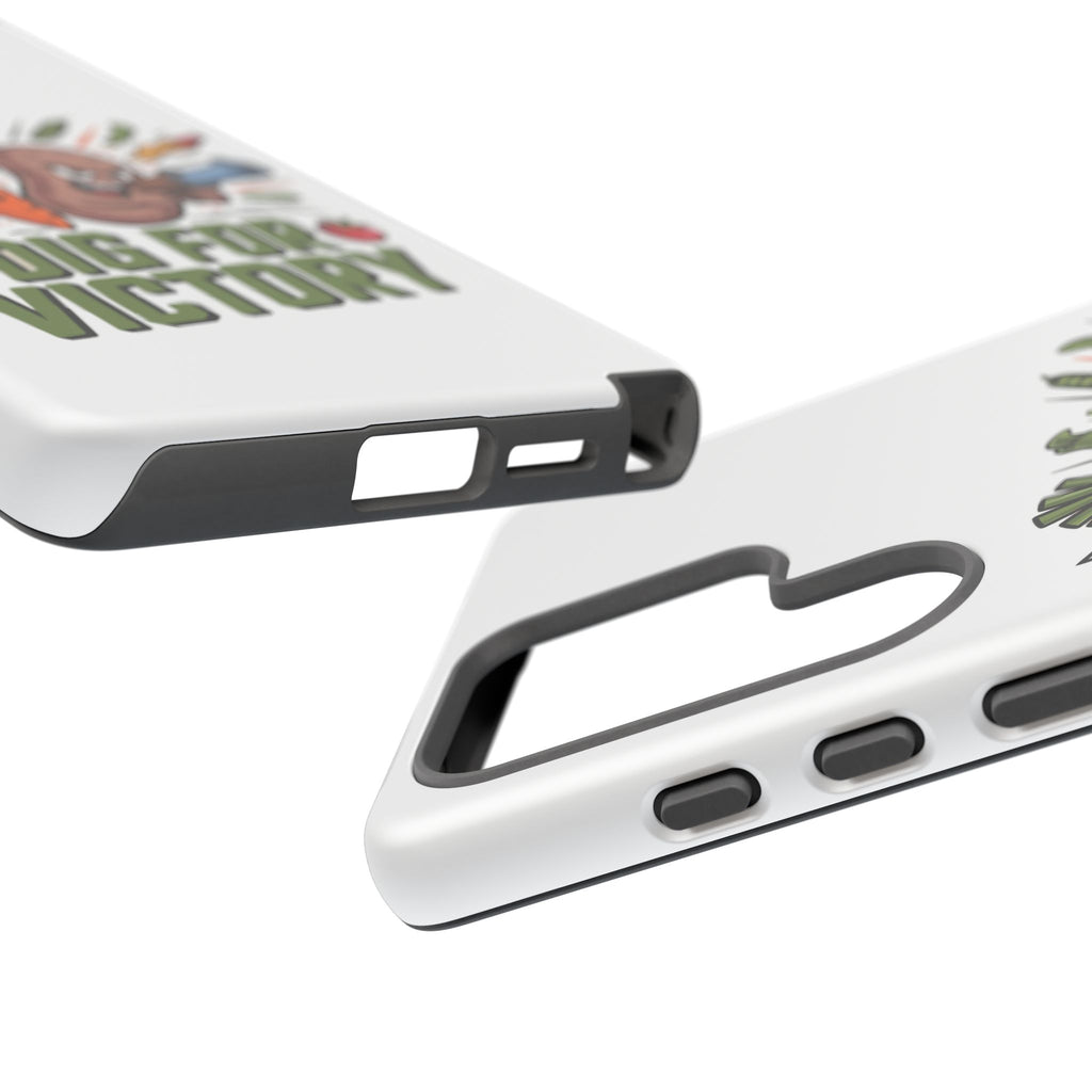 Phone Case — 'Dig For Victory' Veggie Combat Garden Design
