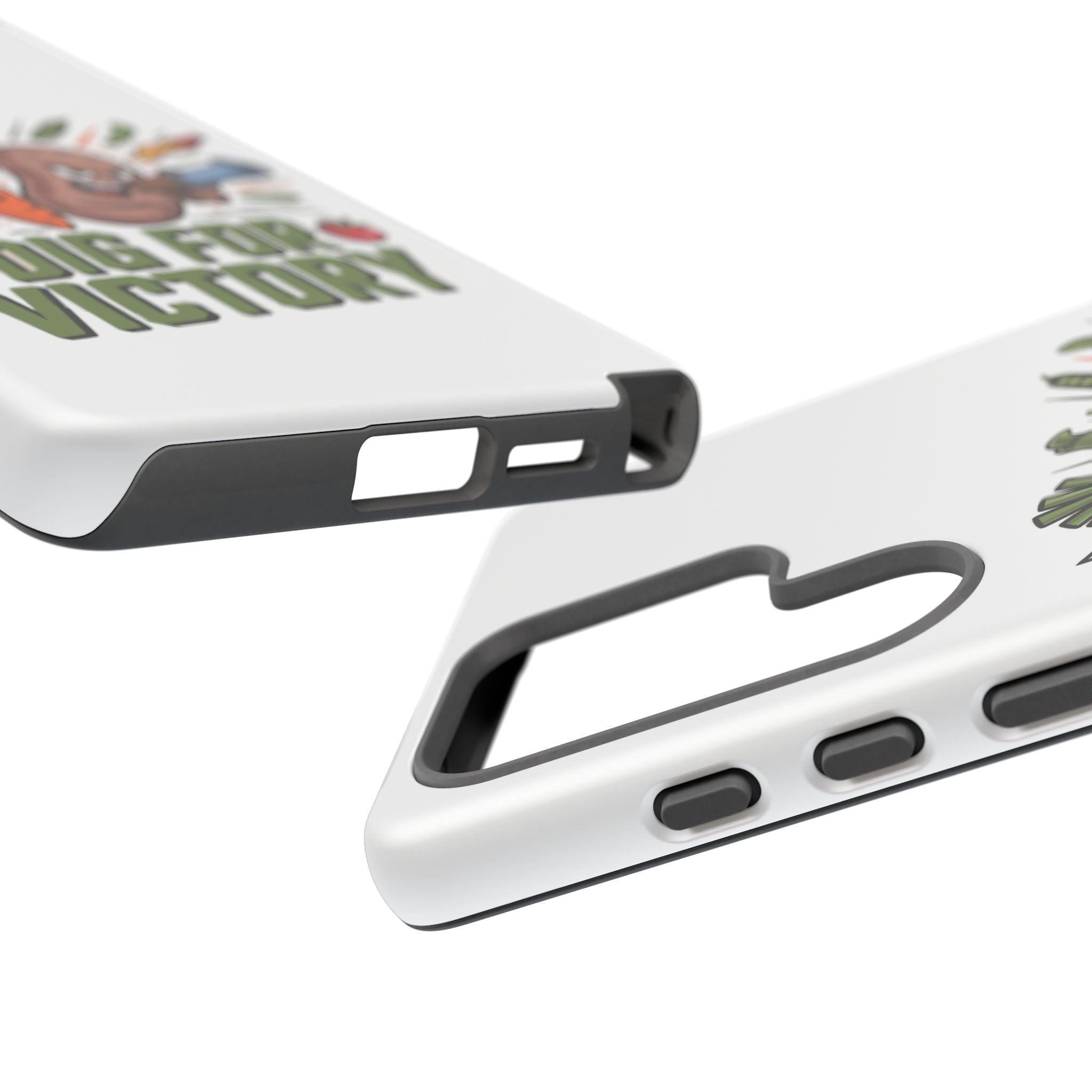 Phone Case — 'Dig For Victory' Veggie Combat Garden Design