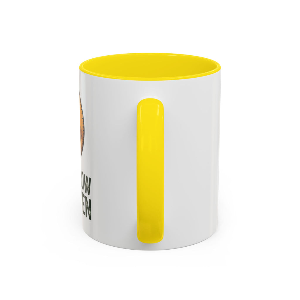 Let’s Grow a Garden Accent Coffee Mug — Smiley Seed Patch Design (11/15oz)