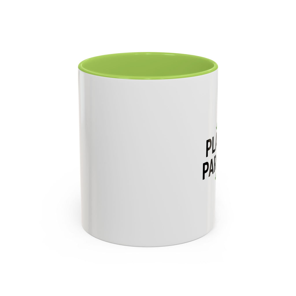 Plant Parent Accent Coffee Mug — Cute Green Houseplant Gift (11/15oz)
