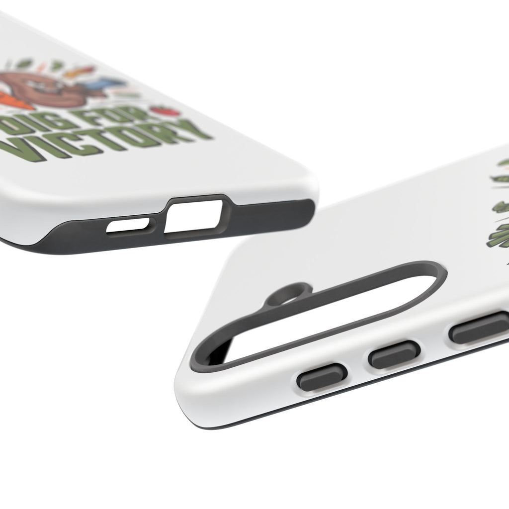 Phone Case — 'Dig For Victory' Veggie Combat Garden Design