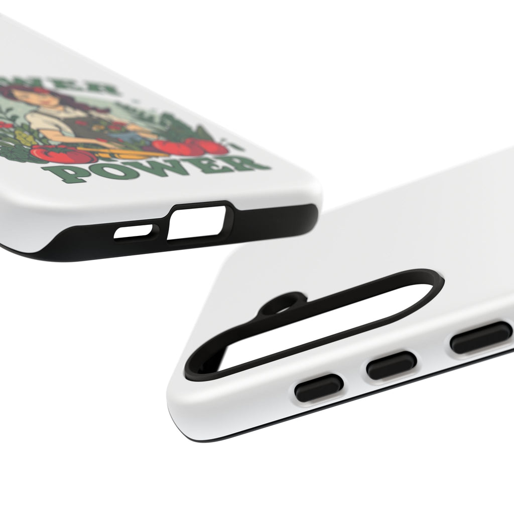 Phone Case - 'Flower Power' Retro Gardener Floral Protective Case