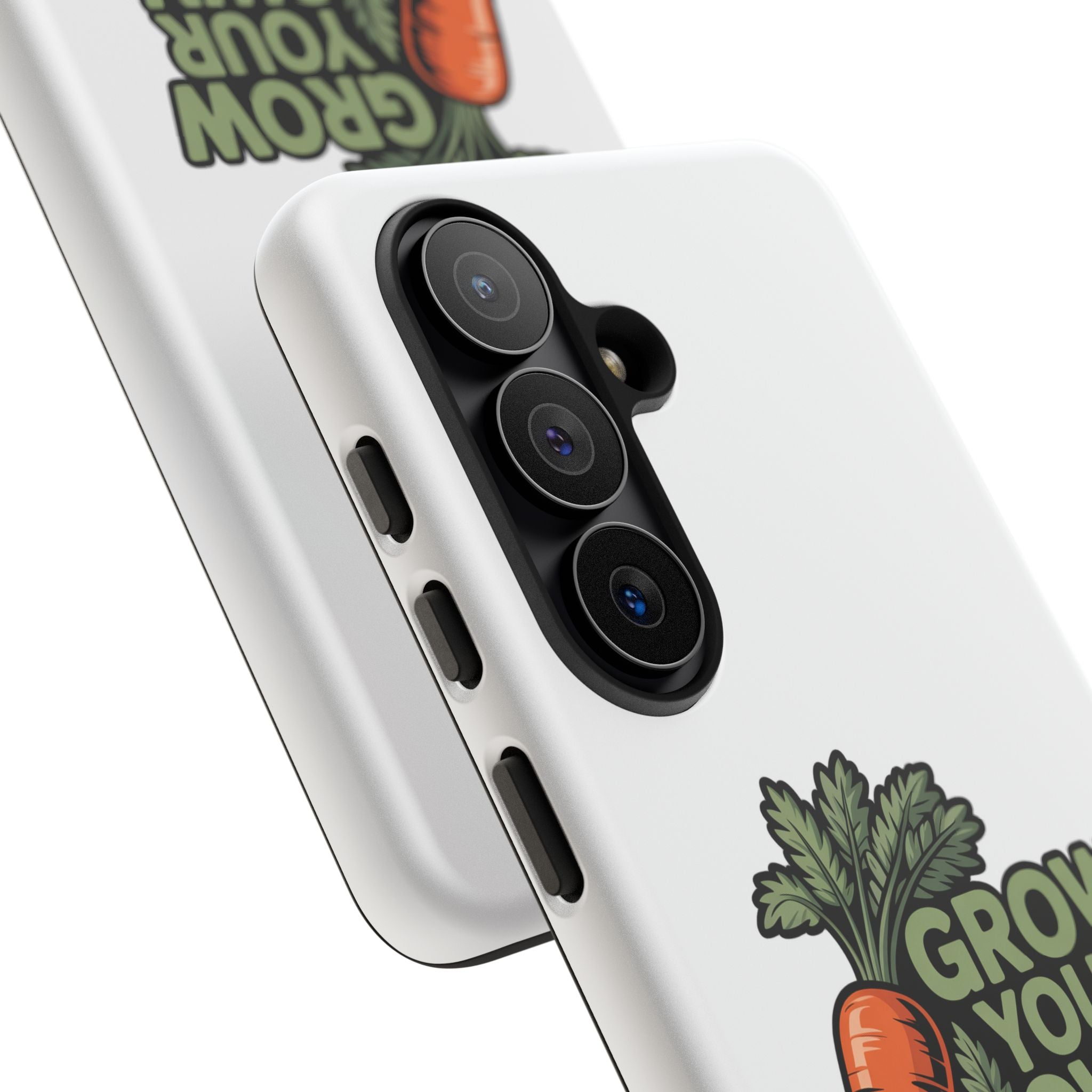 Grow Your Own Vegetables Phone Case — Gardening Carrot Potato Tomato Design