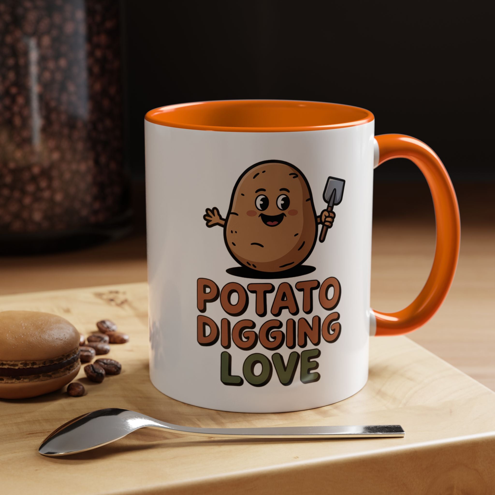 Potato Digging Love Coffee Mug — Cute Gardening Mug (11/15oz)