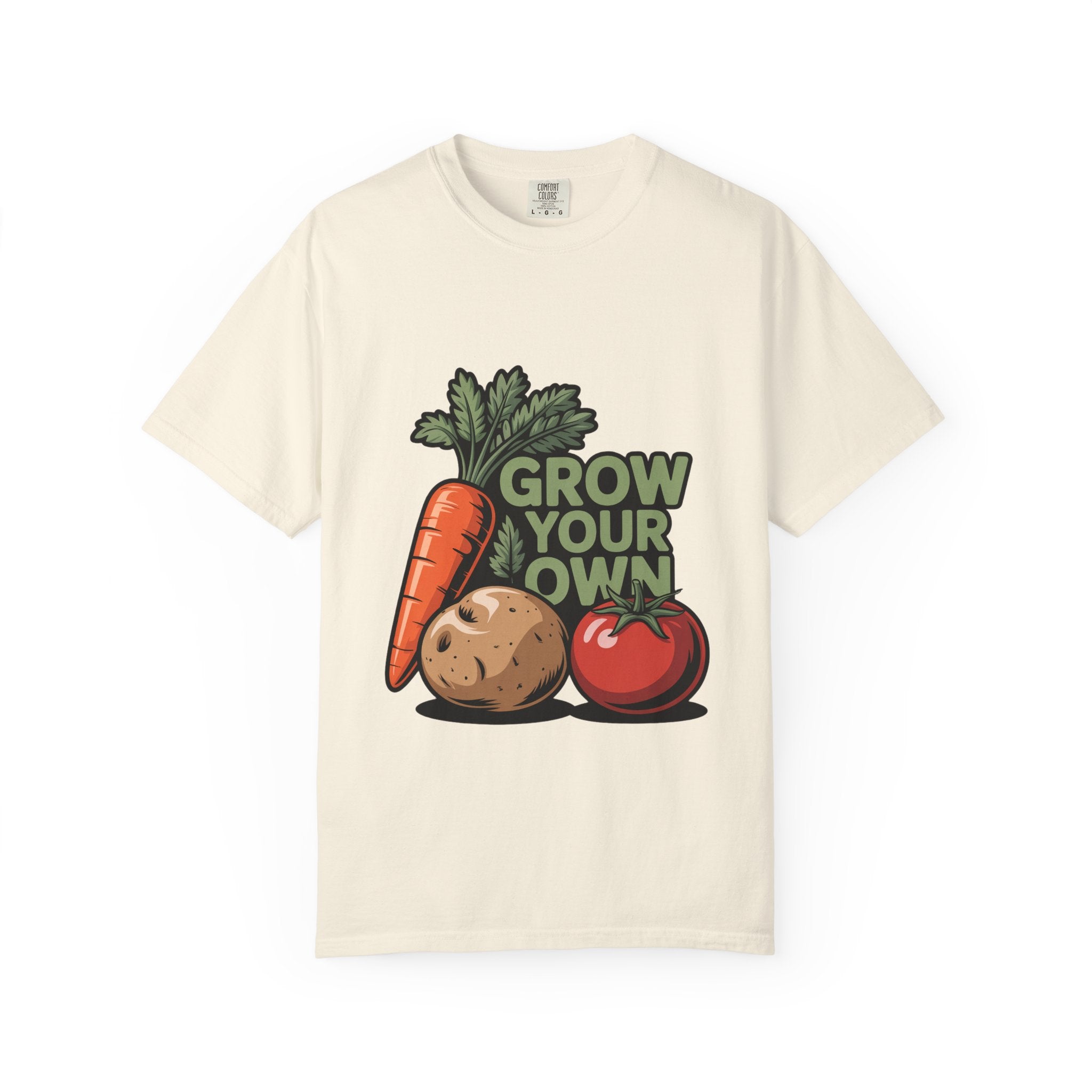 Grow Your Own T-Shirt — Gardening Veggies Graphic Tee