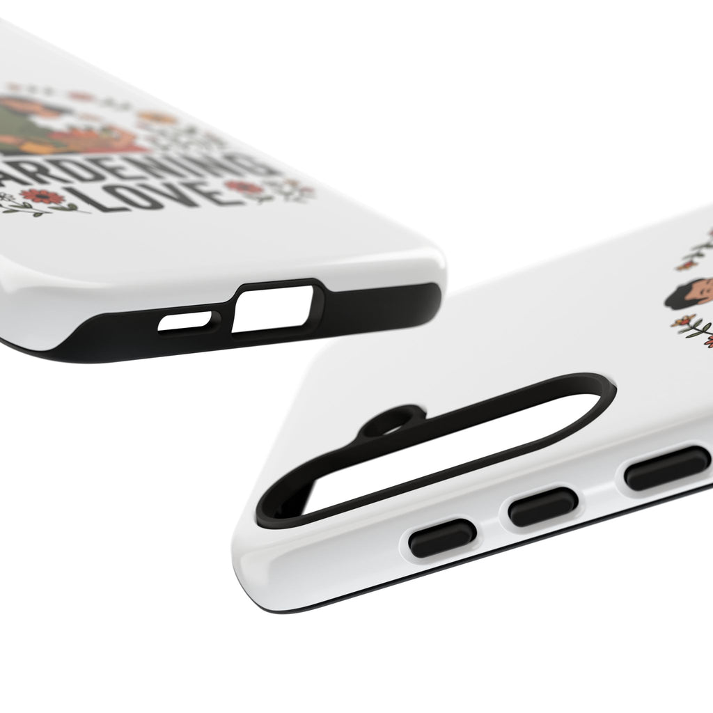 Gardening Love Phone Case — Floral Couple Protective Phone Cover