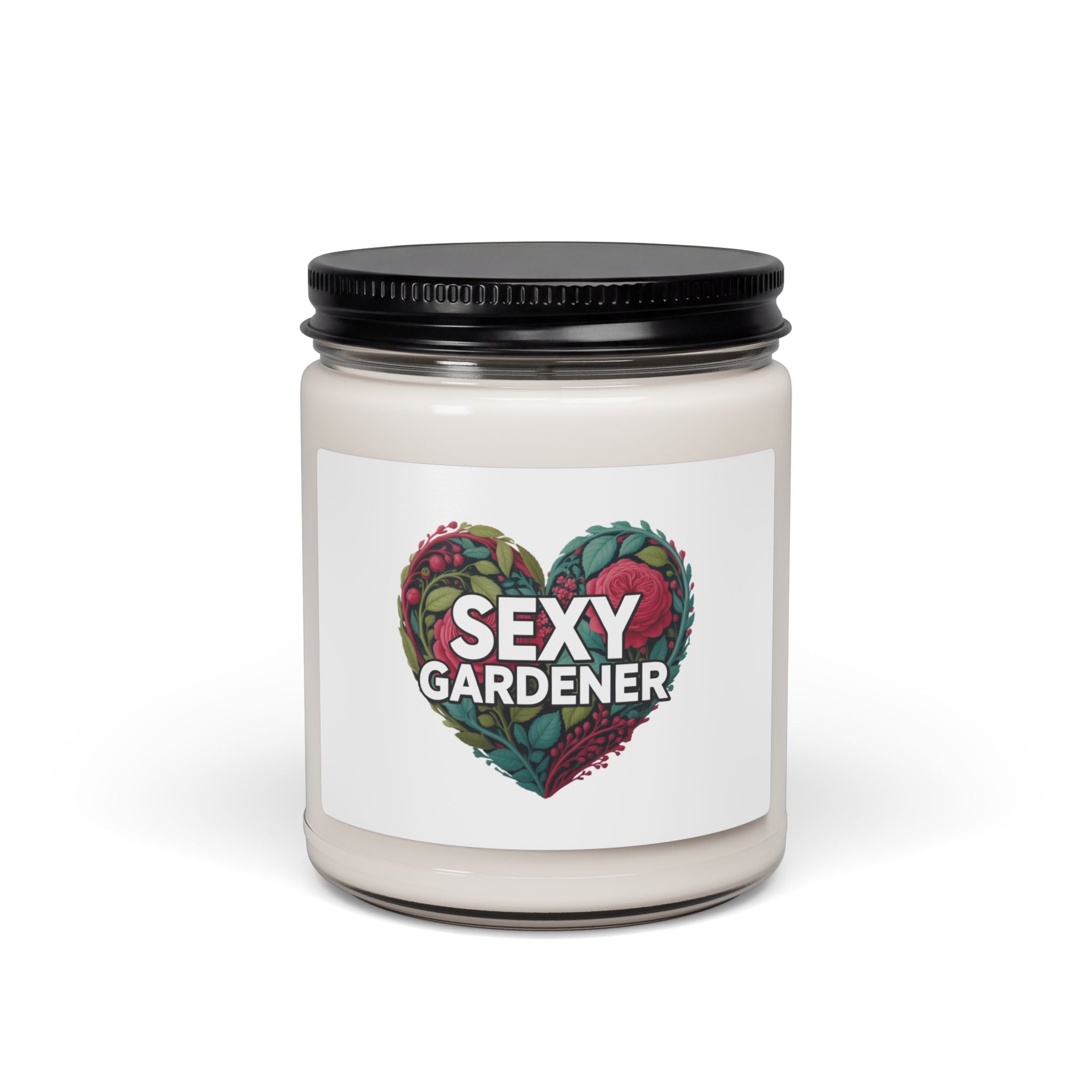 Sexy Gardener Soy Candle — 9oz Scented Candle for Plant Lovers