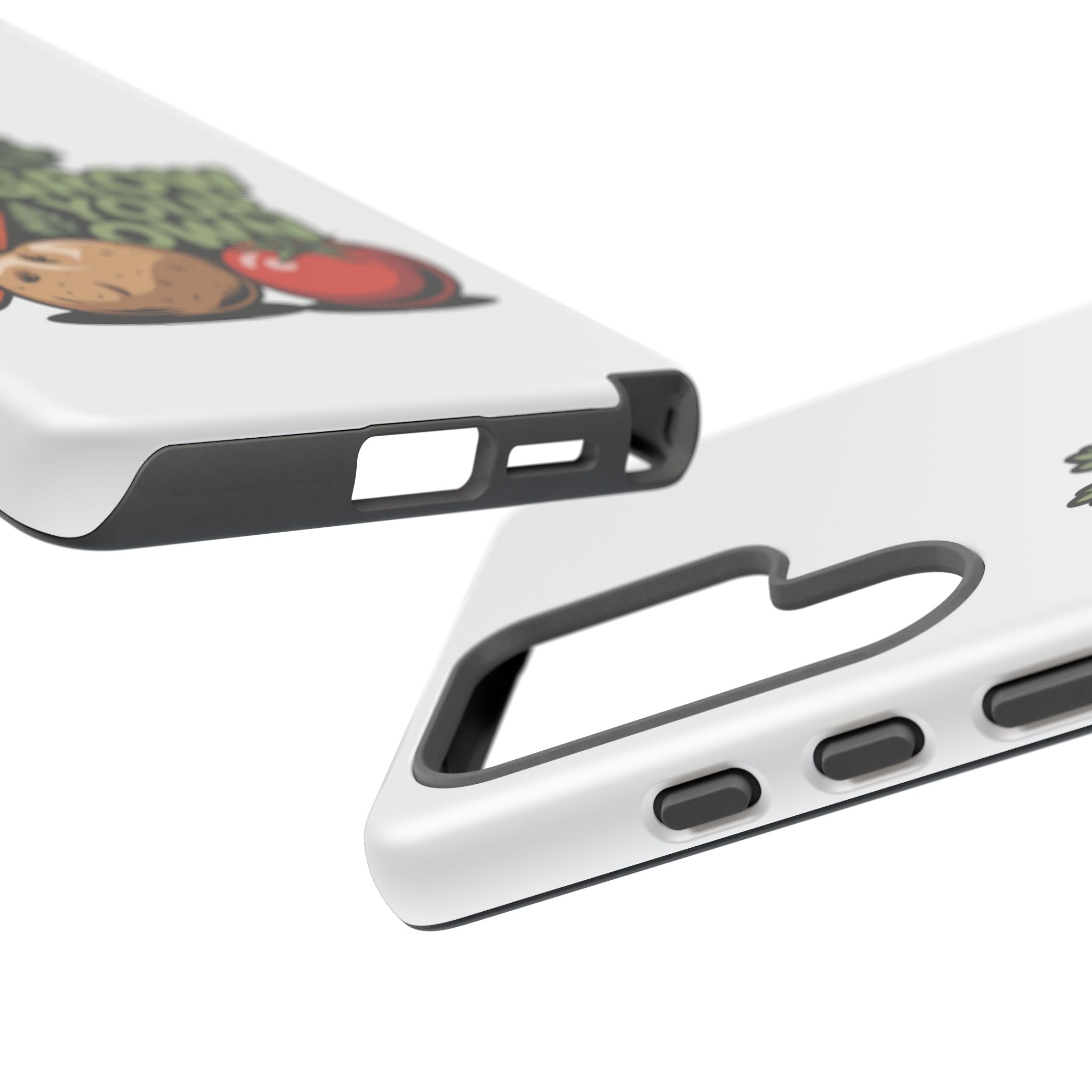 Grow Your Own Vegetables Phone Case — Gardening Carrot Potato Tomato Design