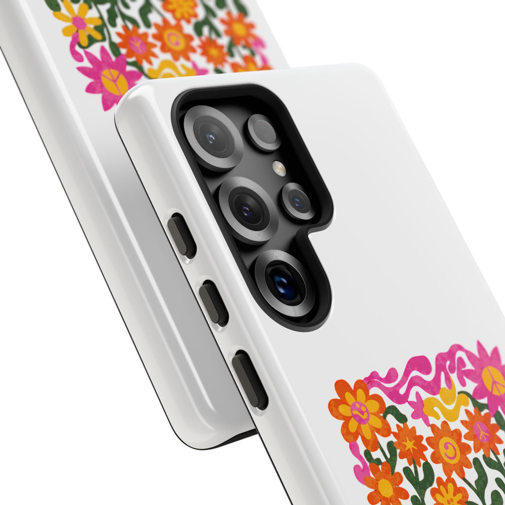 Groovy Gardener Phone Case - Retro Floral iPhone Cover