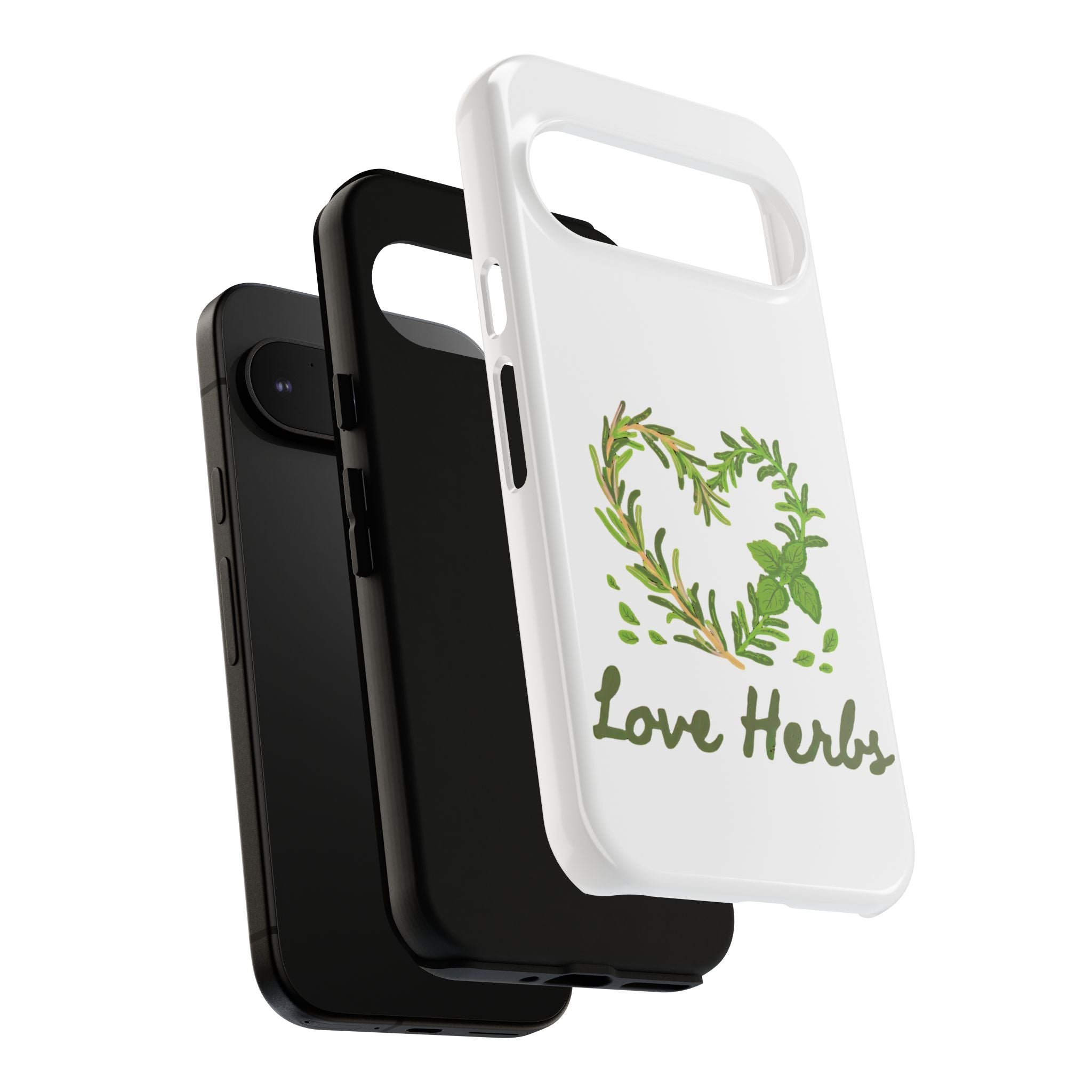 Herb Heart Phone Case - "Love Herbs" Botanical iPhone Cover