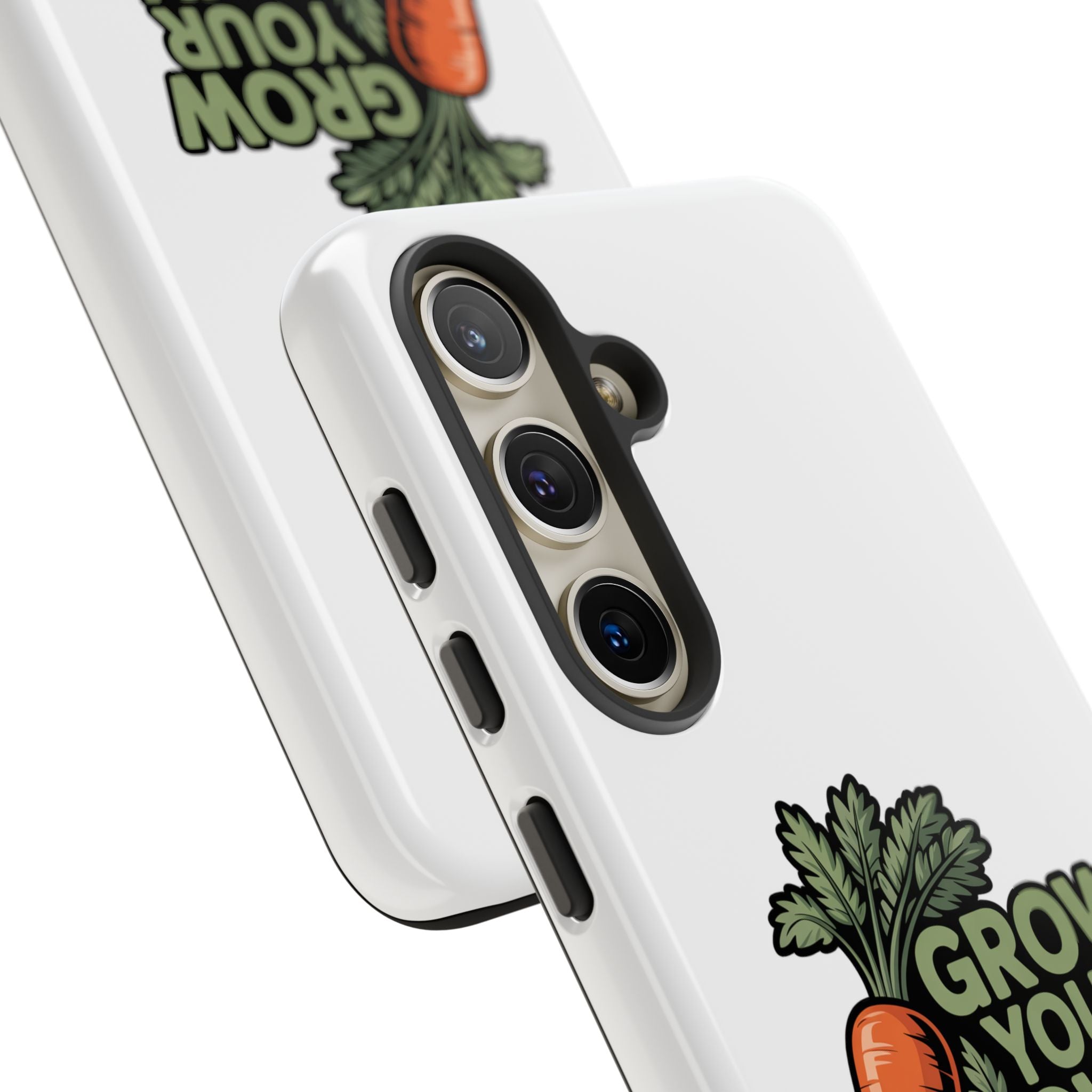 Grow Your Own Vegetables Phone Case — Gardening Carrot Potato Tomato Design