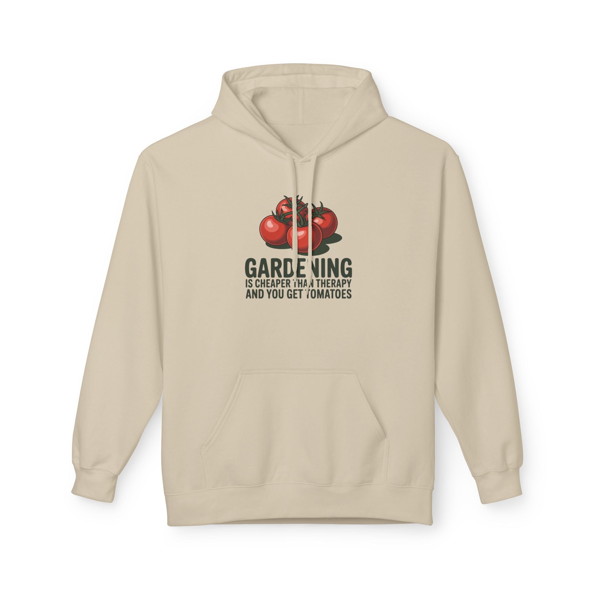 Gardening Is Cheaper Than Therapy Hoodie – Funny Tomato Gardeners Pullover