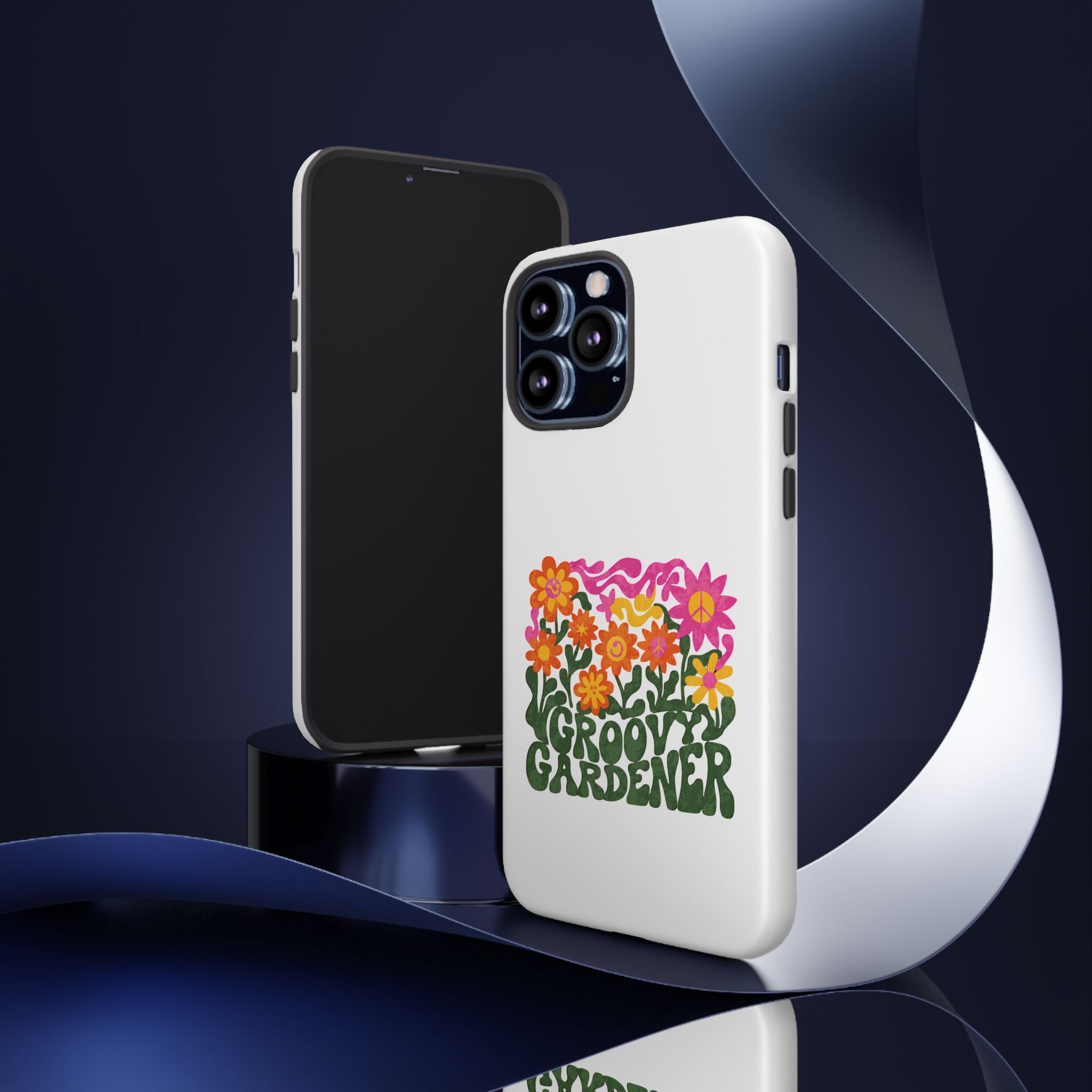 Groovy Gardener Phone Case - Retro Floral iPhone Cover