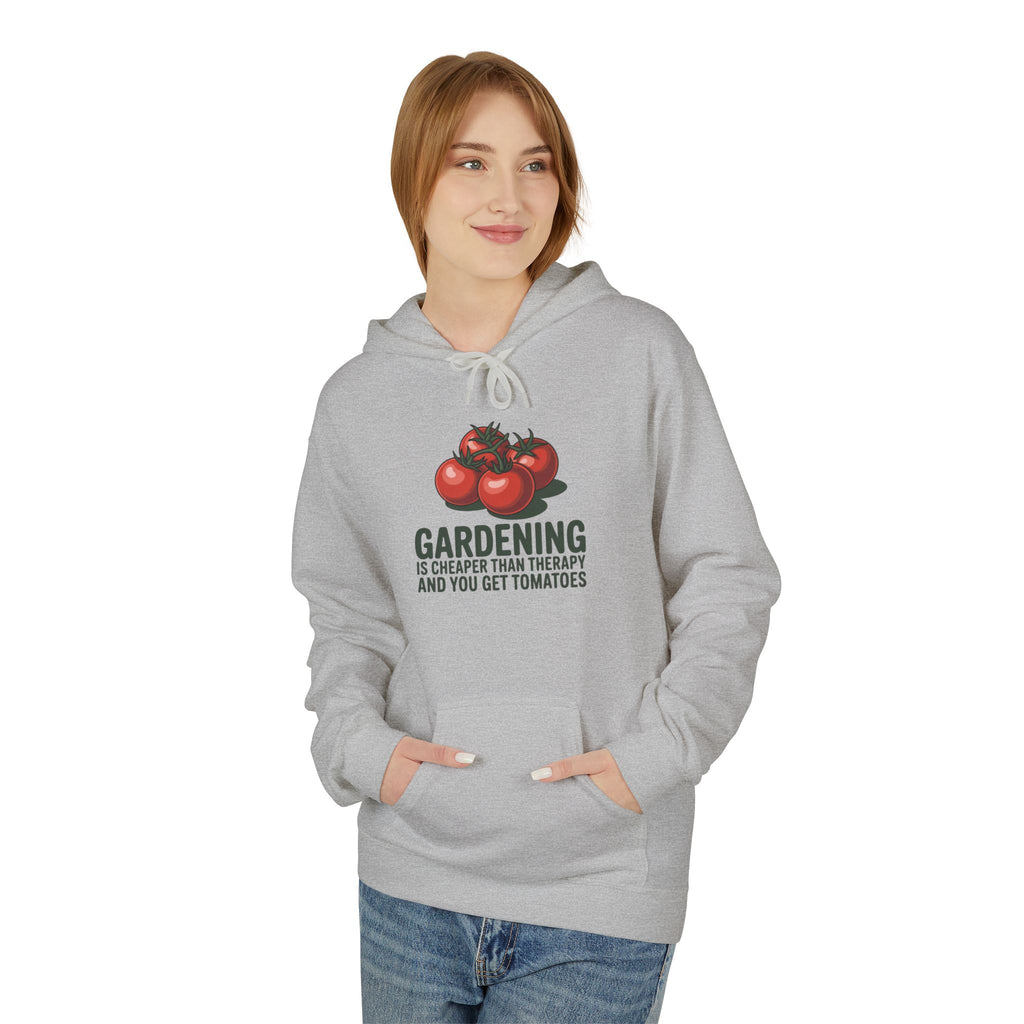 Gardening Is Cheaper Than Therapy Hoodie – Funny Tomato Gardeners Pullover