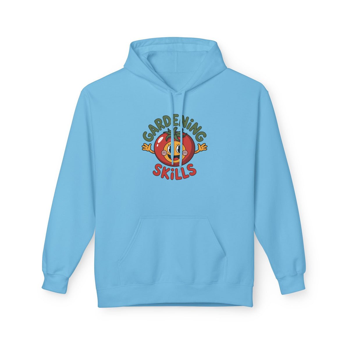 Gardening Skills Hoodie — Cute Tomato Illustration Gardeners Gift