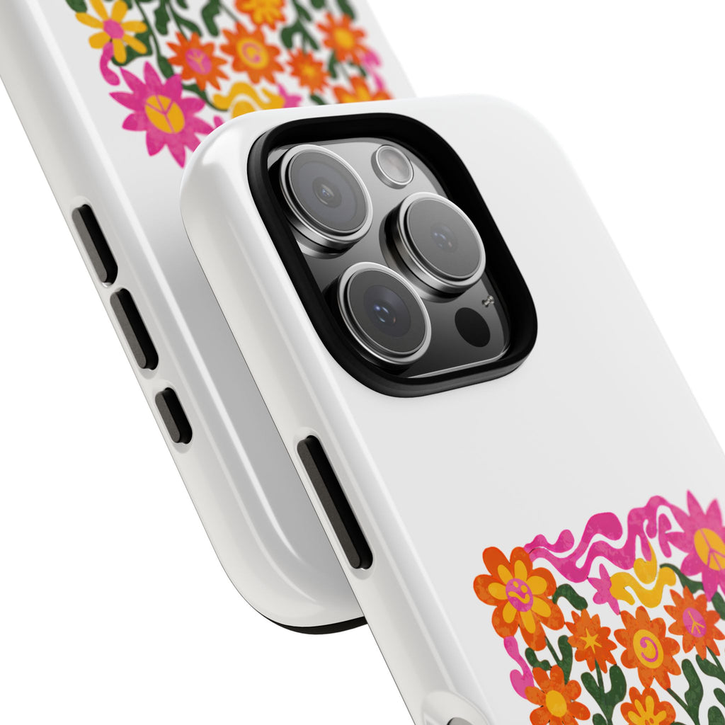 Groovy Gardener Phone Case - Retro Floral iPhone Cover