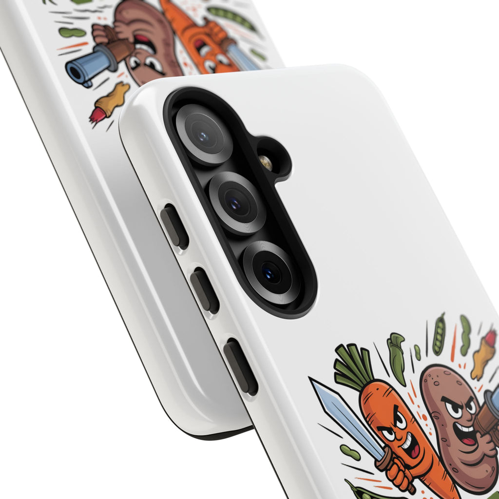 Phone Case — 'Dig For Victory' Veggie Combat Garden Design