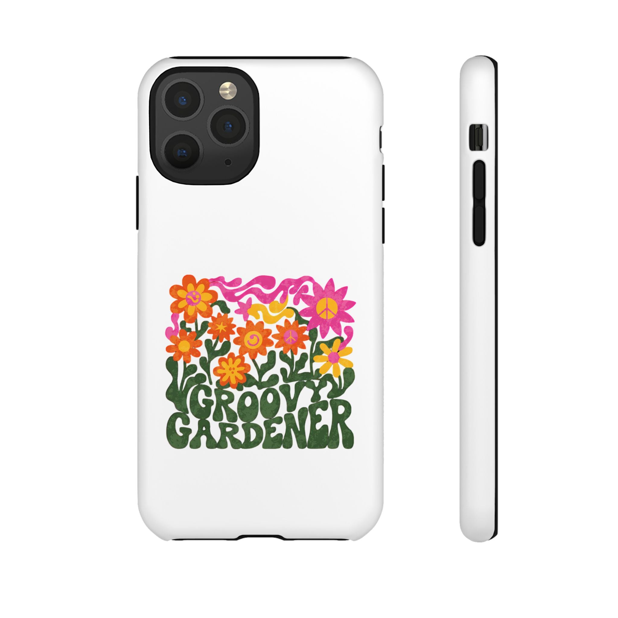 Groovy Gardener Phone Case - Retro Floral iPhone Cover