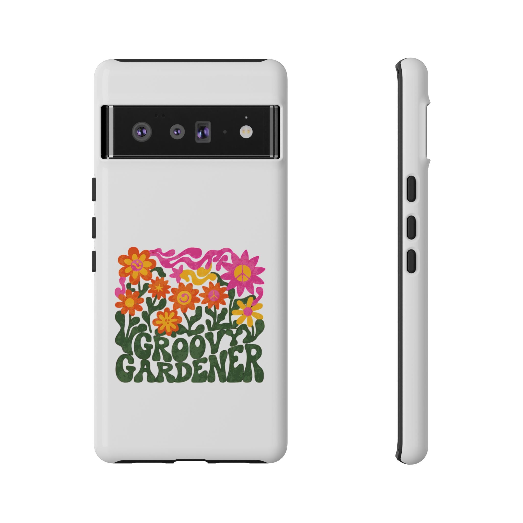 Groovy Gardener Phone Case - Retro Floral iPhone Cover