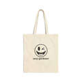 Sexy Gardener Tote Bag — Winking Smile Eco Market Bag for Gardeners