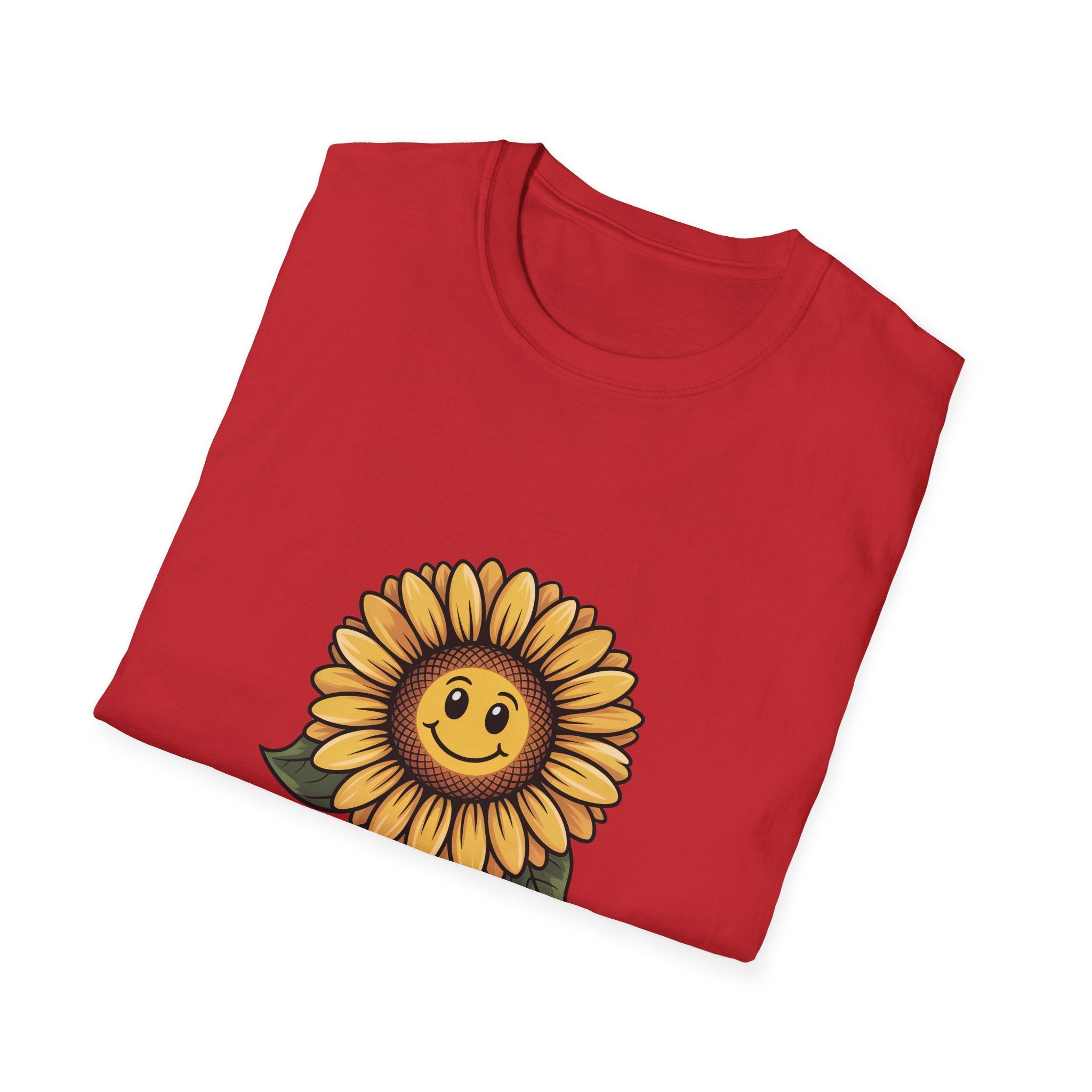 Gardening Skills T-Shirt — Cute Smiling Sunflower Garden Tee