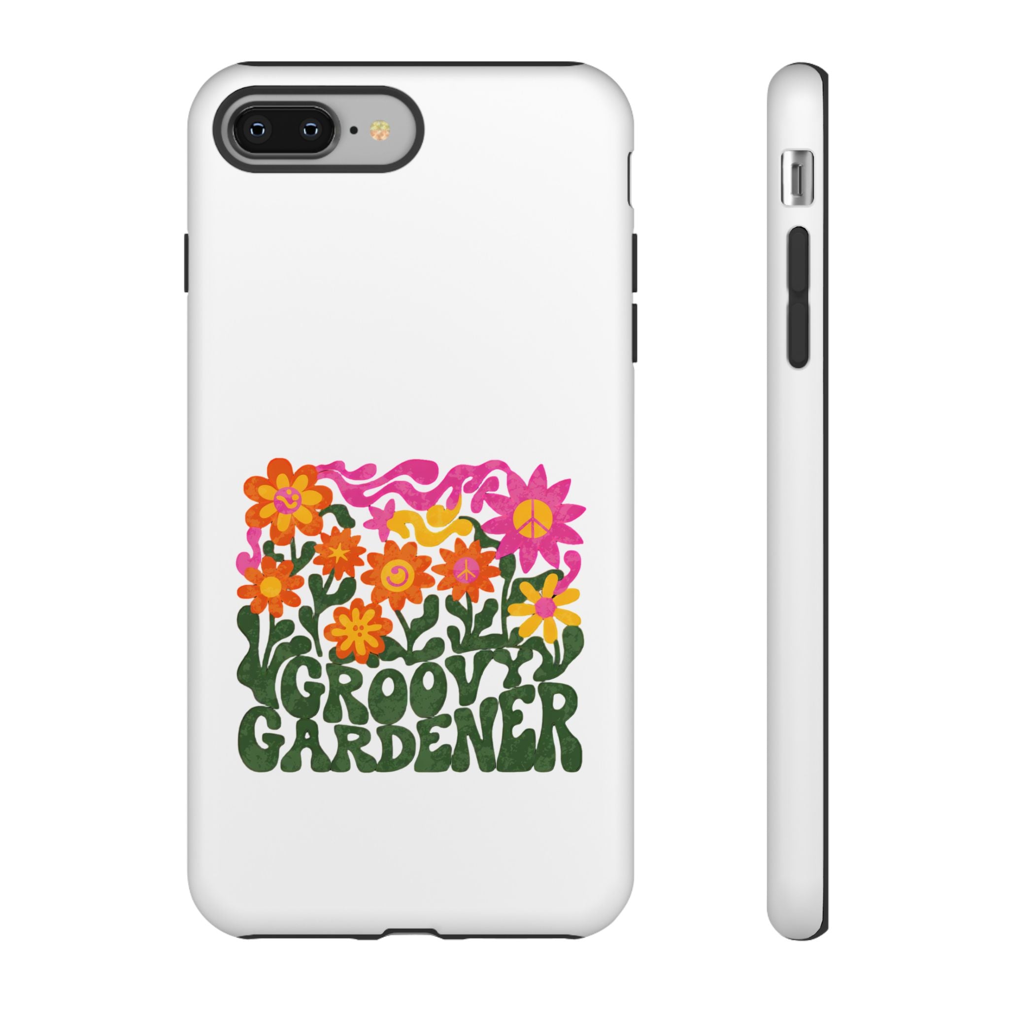 Groovy Gardener Phone Case - Retro Floral iPhone Cover