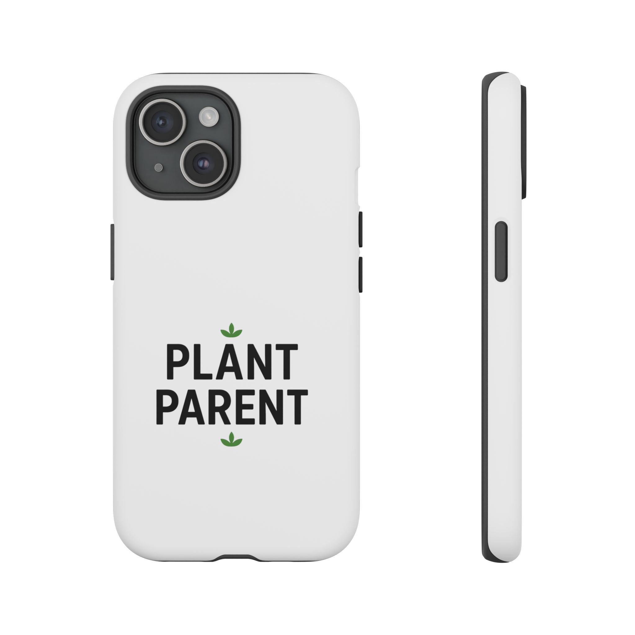 Plant Parent Tough Phone Case – Minimalist Plant Lover Protective Cover